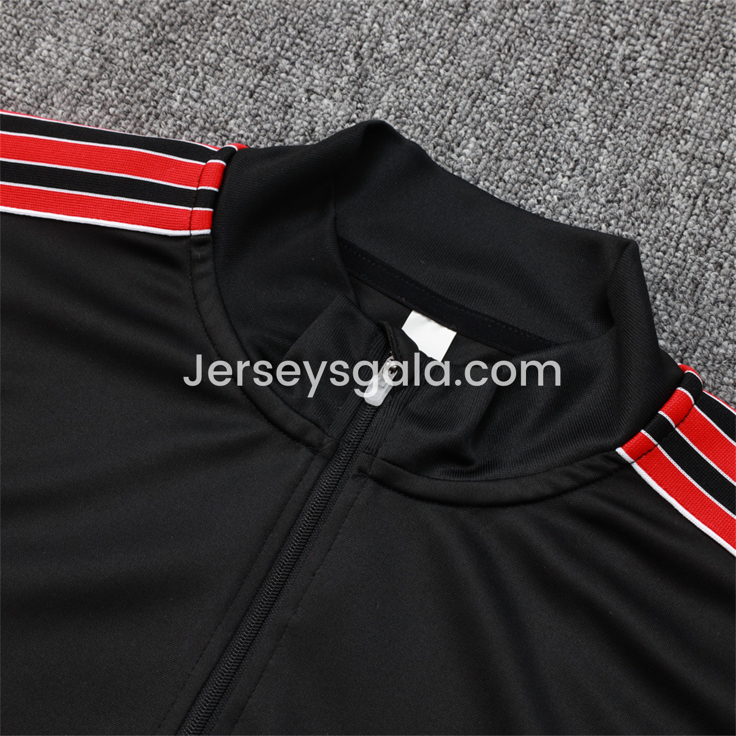 Manchester United 25-26 Originals Terrace Icon Jacket Training Tracksuit - Black - SOCCERDEALSHOP