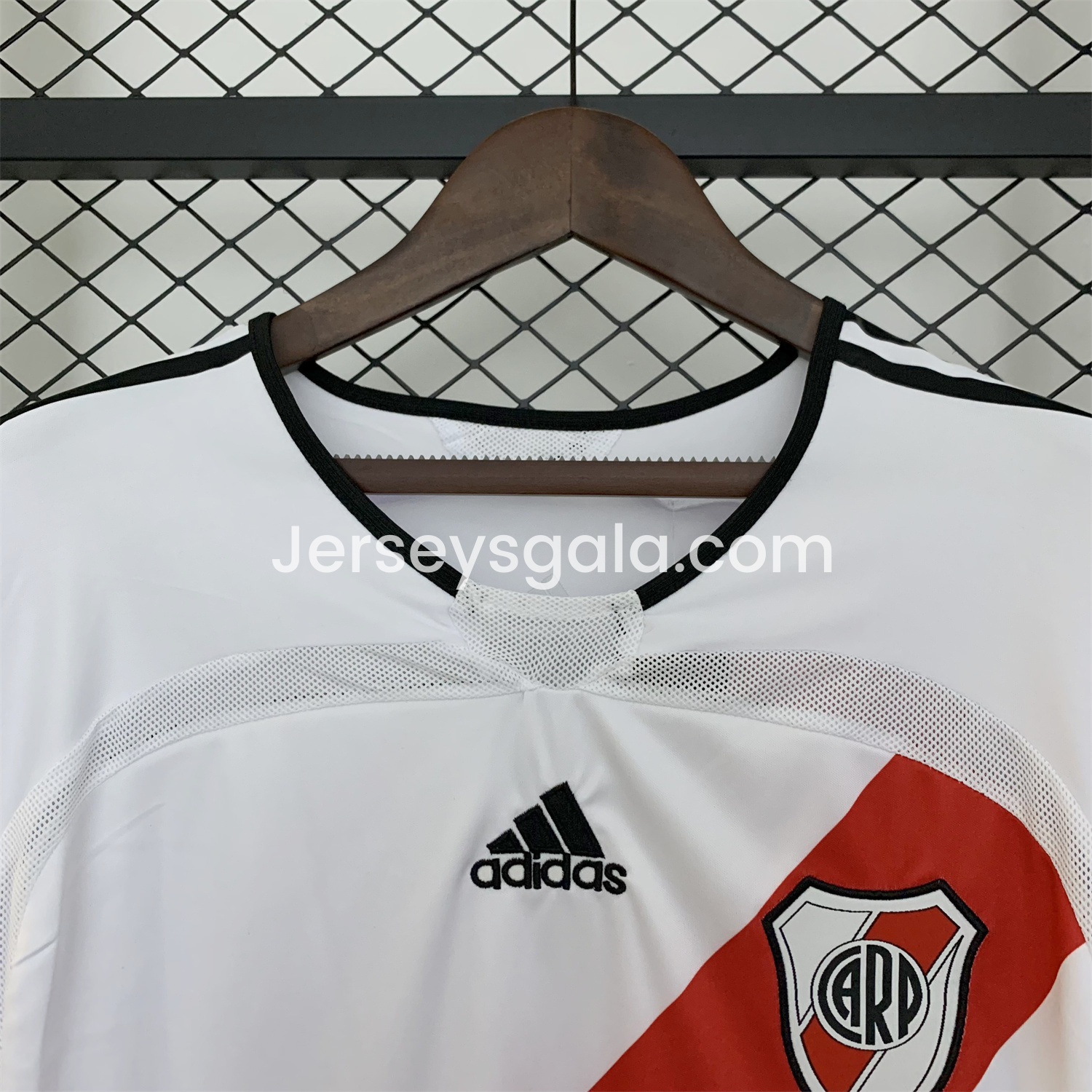 Retro River Plate 2006-07 Home Long Sleeves Jersey - SOCCERDEALSHOP