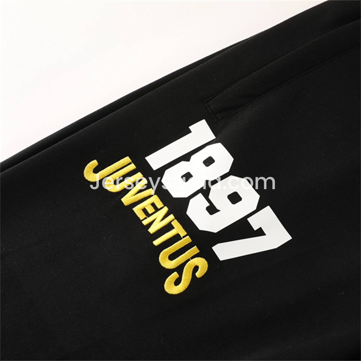 Juventus 25-26 Originals Varsity Hoodie Set - Black Hoodie and Pants - SOCCERDEALSHOP