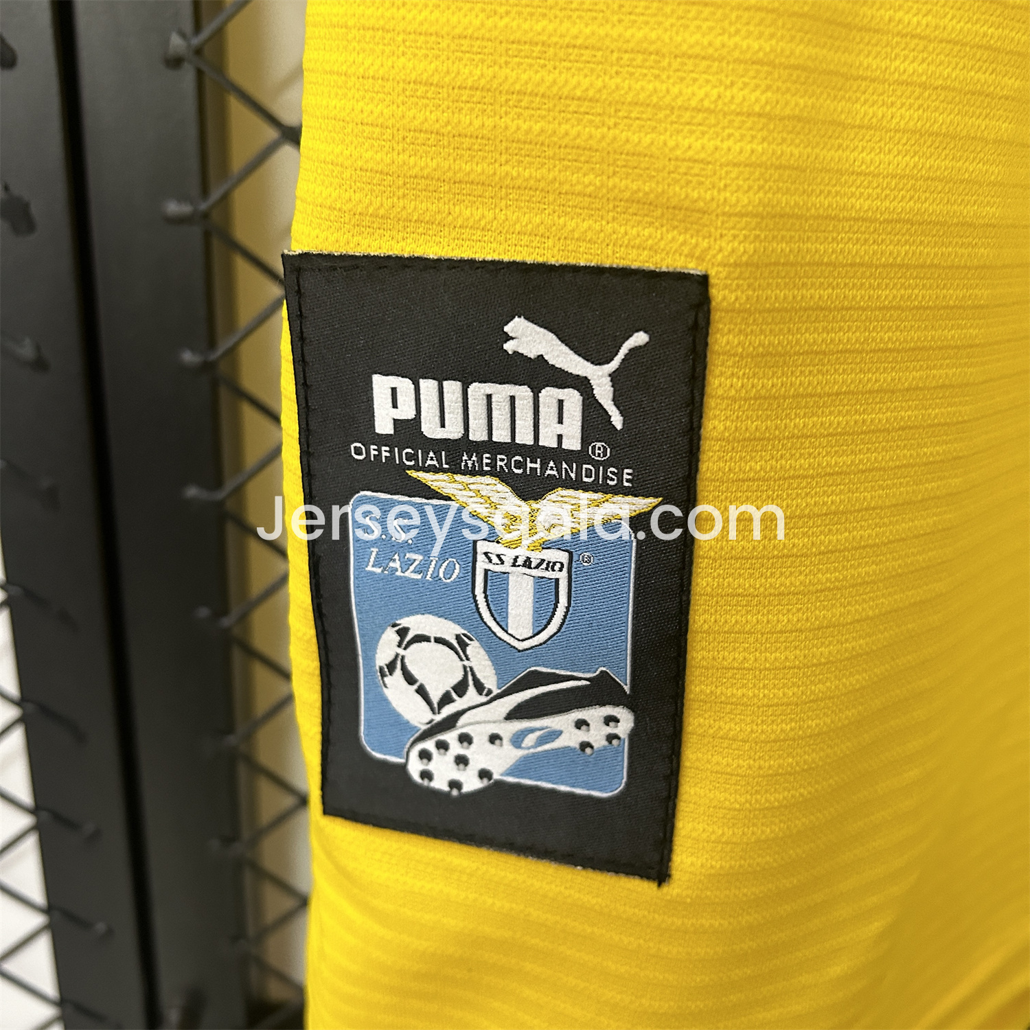 Retro Lazio 98-99 Yellow Away Jersey - SOCCERDEALSHOP
