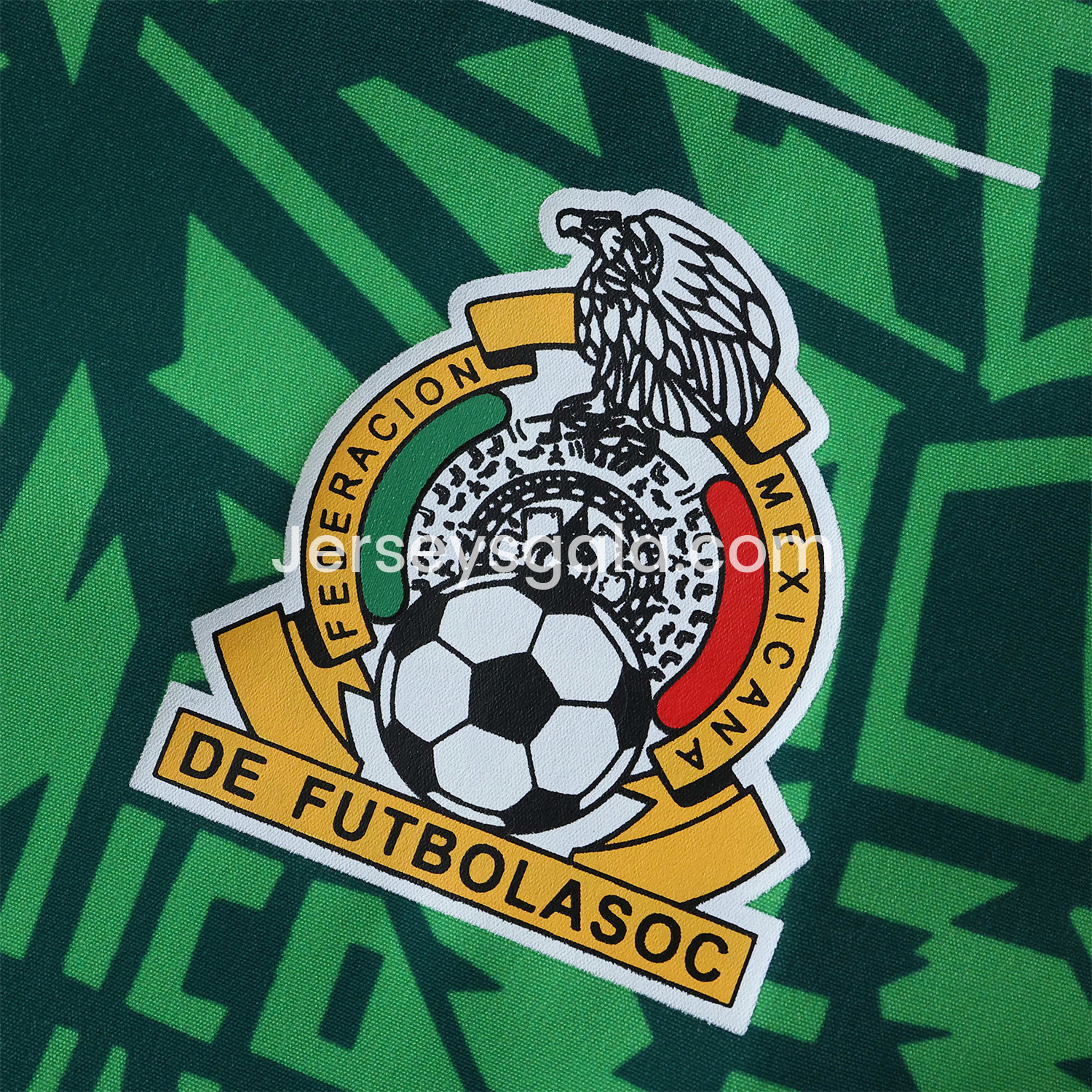 Retro Mexico 1994 Retro Style Double Sided Reversible Windbreaker - Green & Grey - SOCCERDEALSHOP