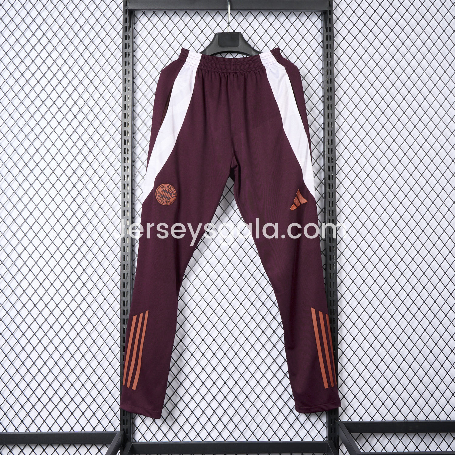 Bayern Munich 24-25 Burgundy Training Pants - Player Version - SOCCERDEALSHOP