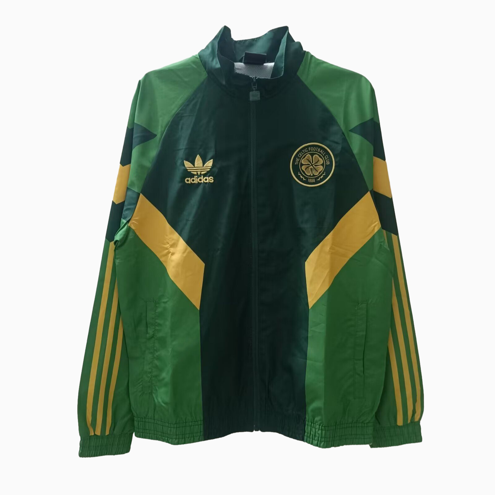 Celtic 24-25 Originals LFSTLR Throwback Windbreaker - Green - SOCCERDEALSHOP