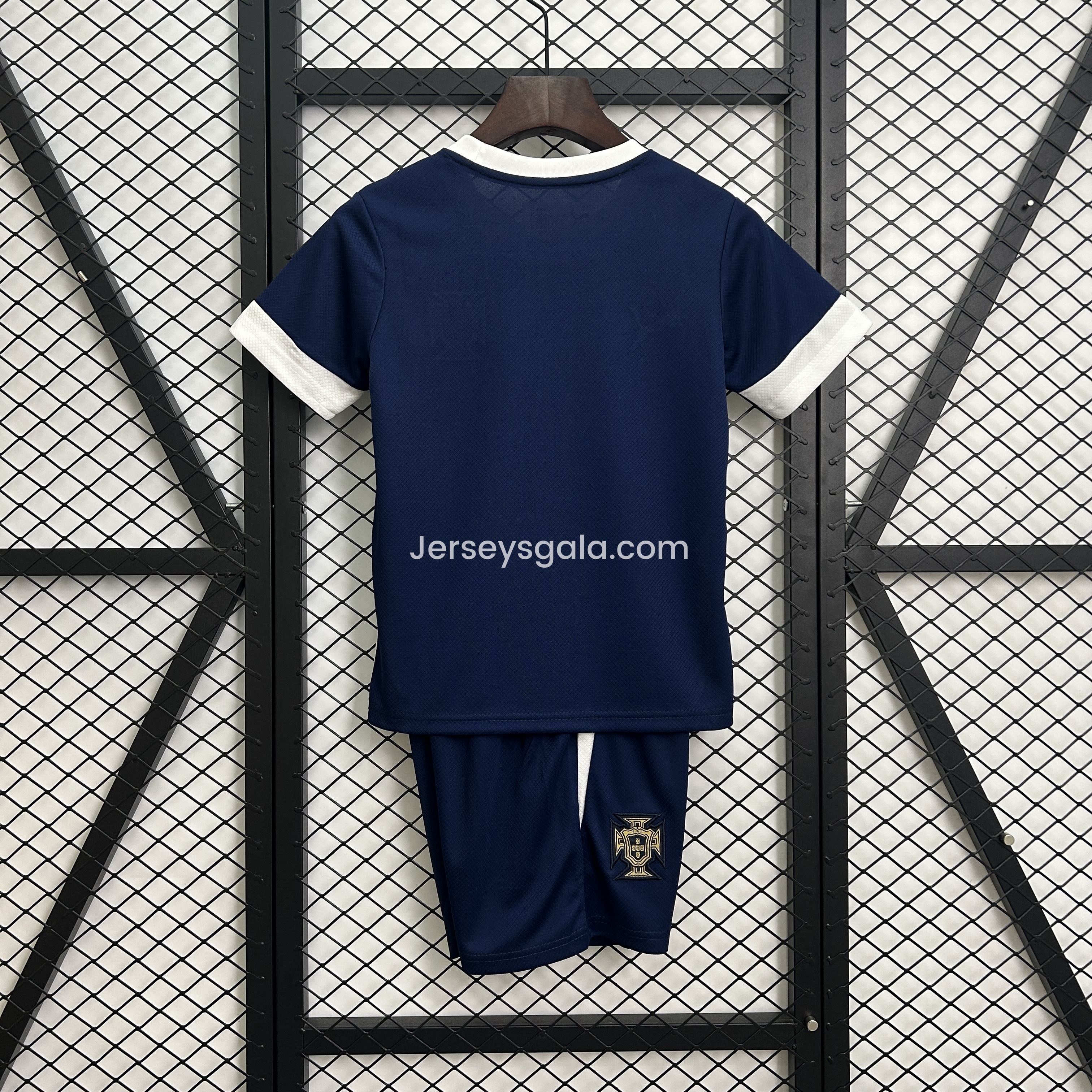 Portugal 2025-26 Royal Blue Training Kids Kit - SOCCERDEALSHOP
