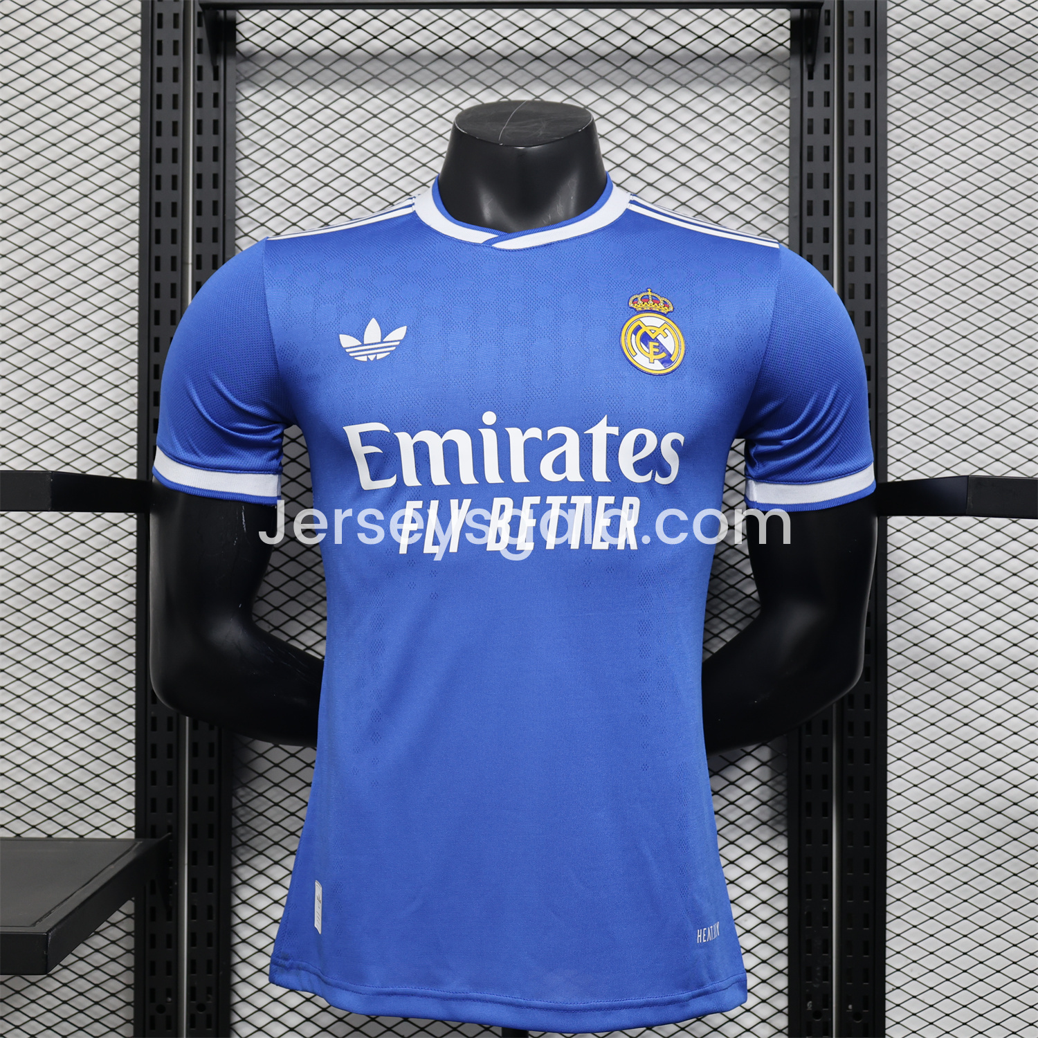 Real Madrid 25-26 Pure Blue Special Edition Jersey - Player Version - SOCCERDEALSHOP