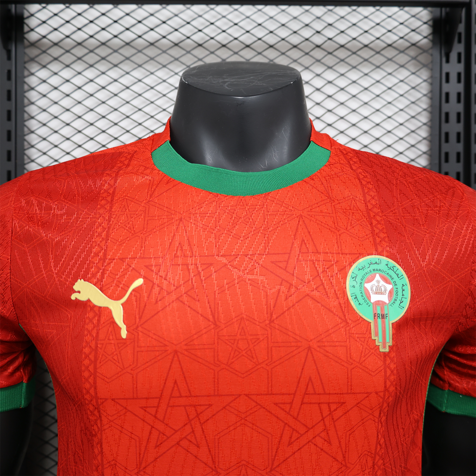 Morocco 24-25 Home Jersey - Player Version - SOCCERDEALSHOP
