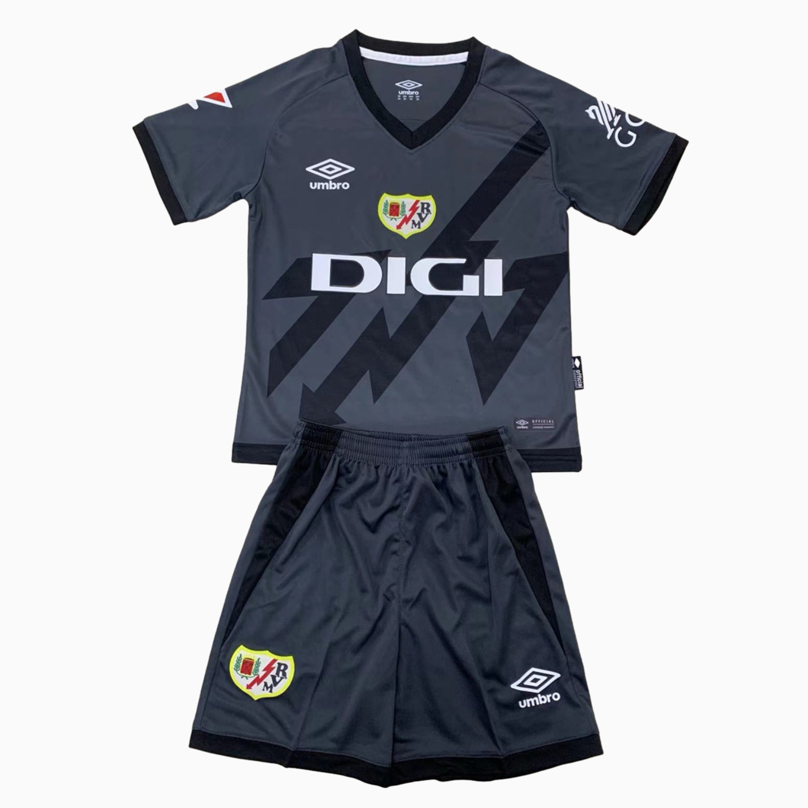 Rayo Vallecano 24-25 Third Men's Adult Jersey Set - Fans Version - SOCCERDEALSHOP