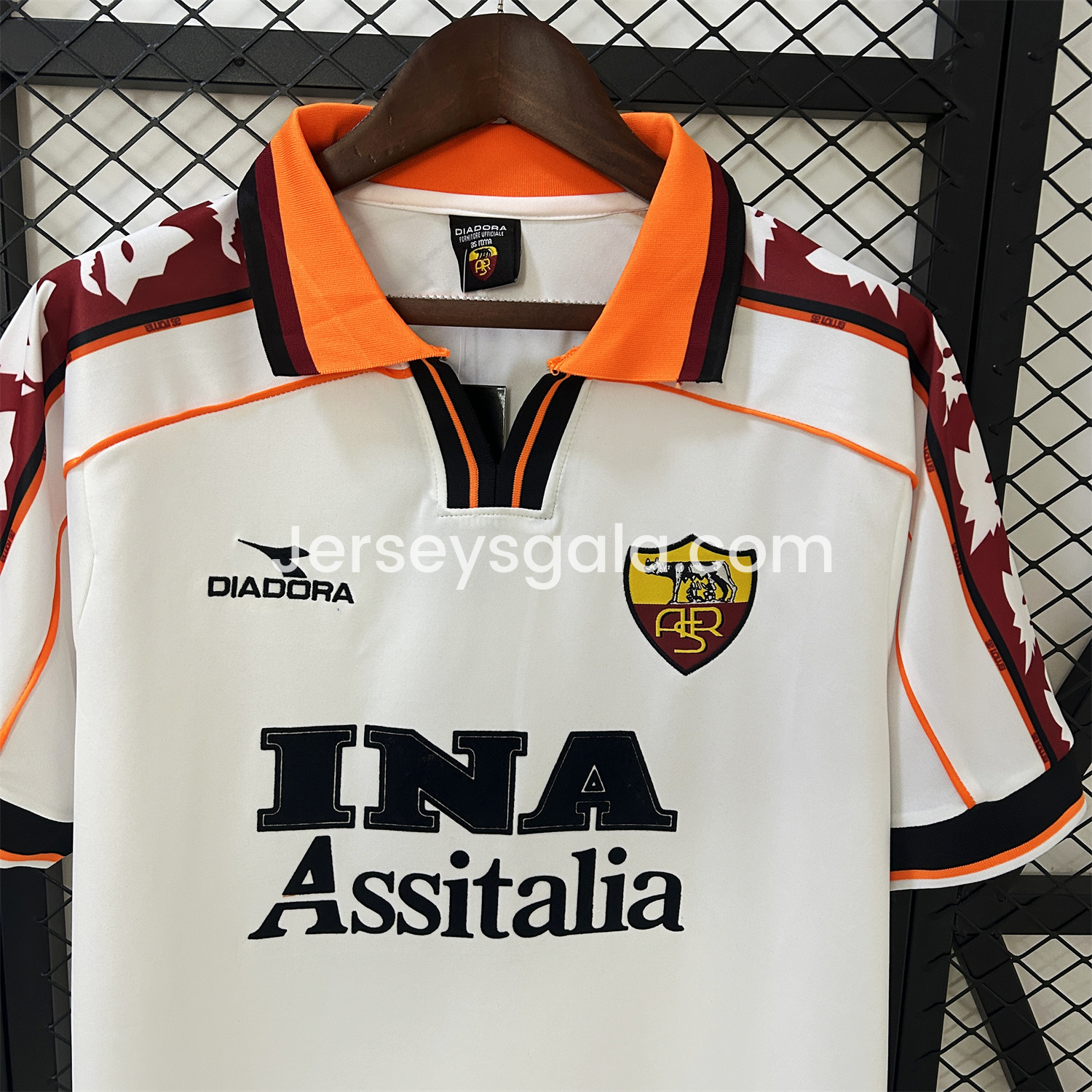 Retro Roma 1998-99 Away Jersey - SOCCERDEALSHOP