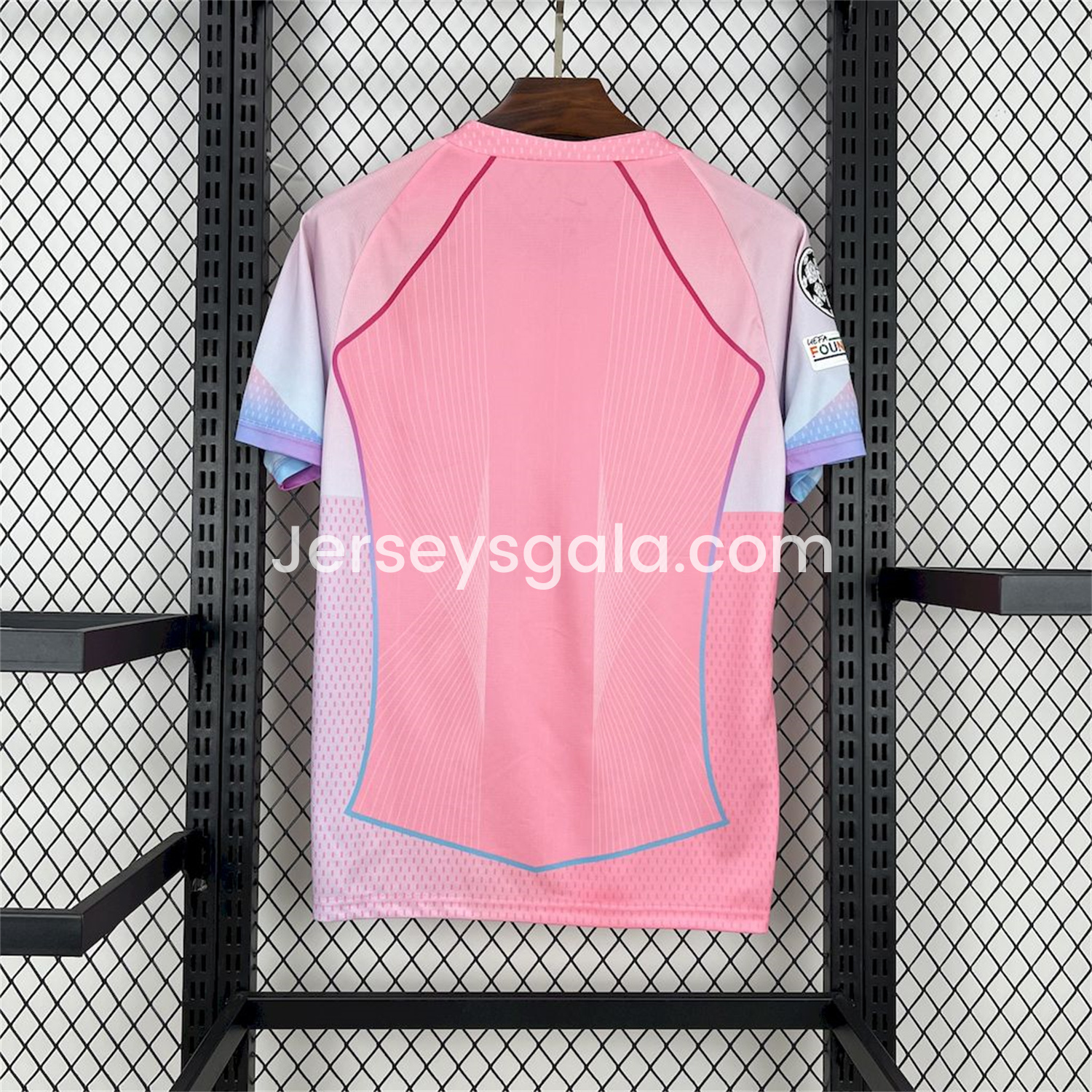 B.A.R.S.A 25-26 T90 White Lines Pink Special Jersey - Fans Version - SOCCERDEALSHOP
