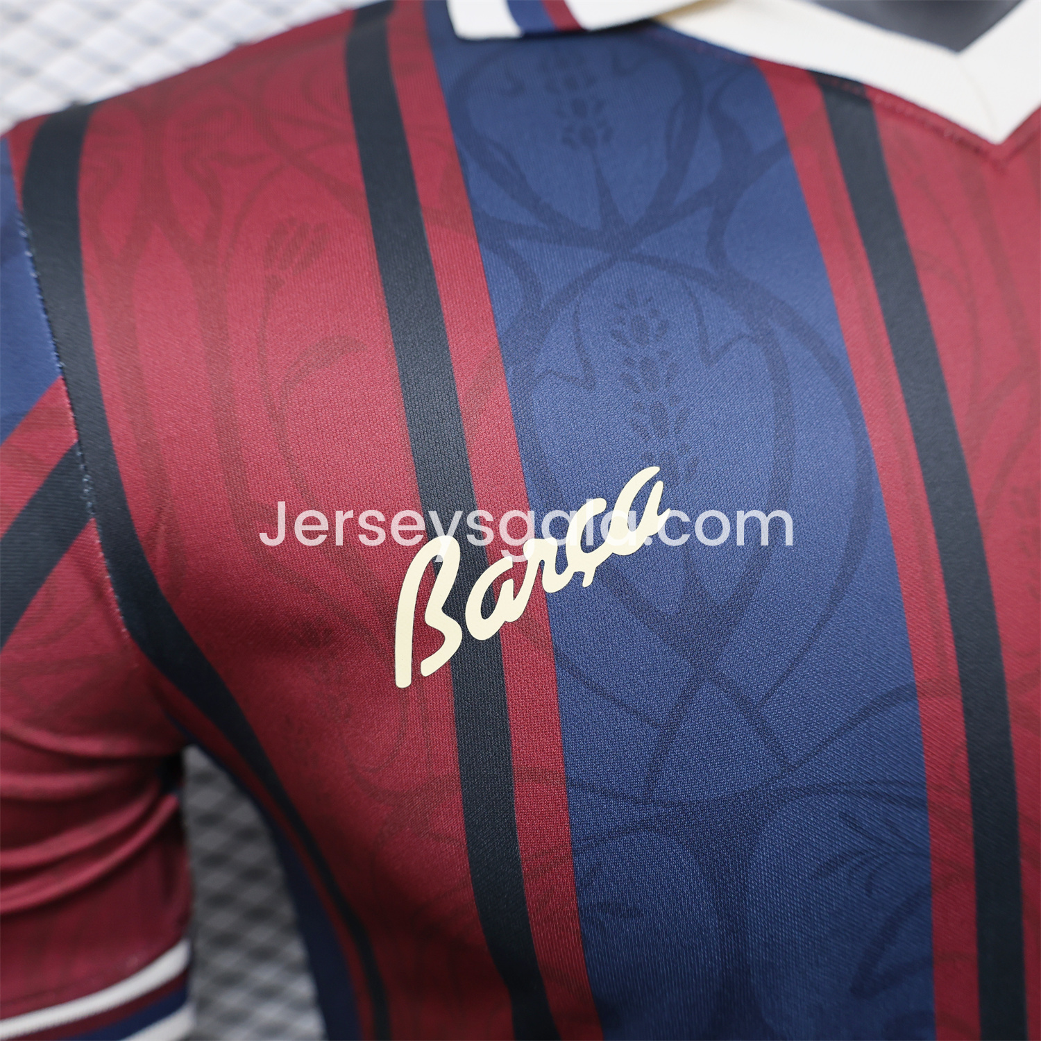 B.A.R.S.A 25-26 125th Anniversary Retro Style Jersey - Player Version - SOCCERDEALSHOP