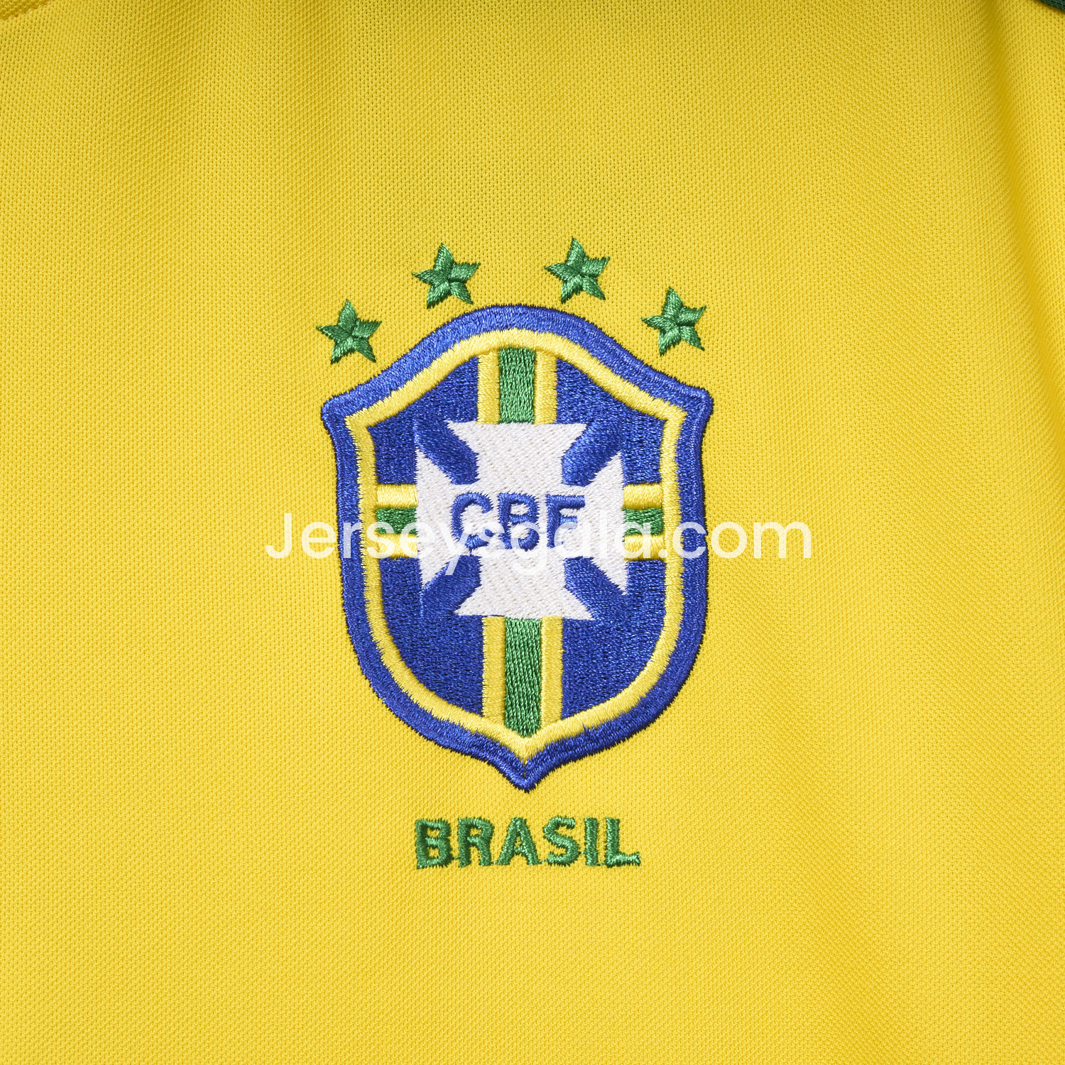 Retro Brazil 1998 Home Jersey - SOCCERDEALSHOP