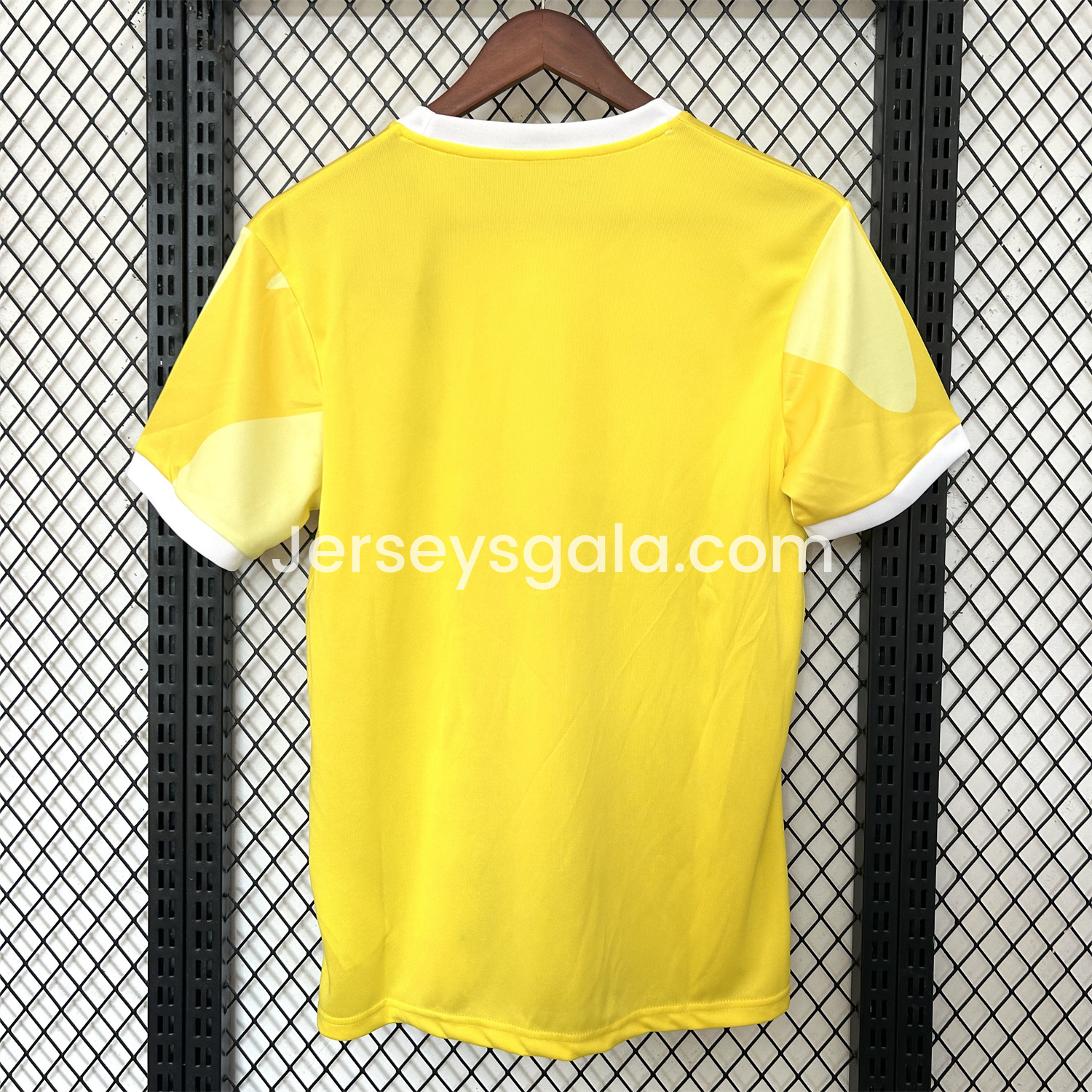 Brazil 2025-26 Church Silhouette Yellow Jersey - Fans Version - SOCCERDEALSHOP