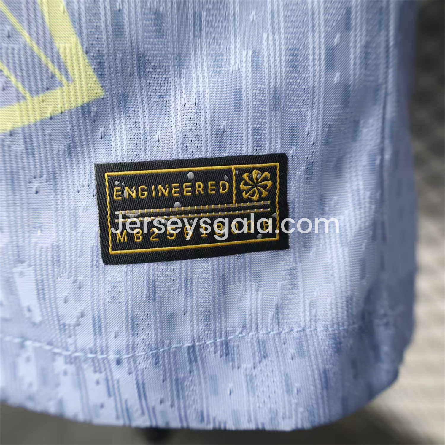 B.A.R.S.A 25-26 T90 Blue and White Gradient and Yellow Lines Special Jersey - Player Version - SOCCERDEALSHOP