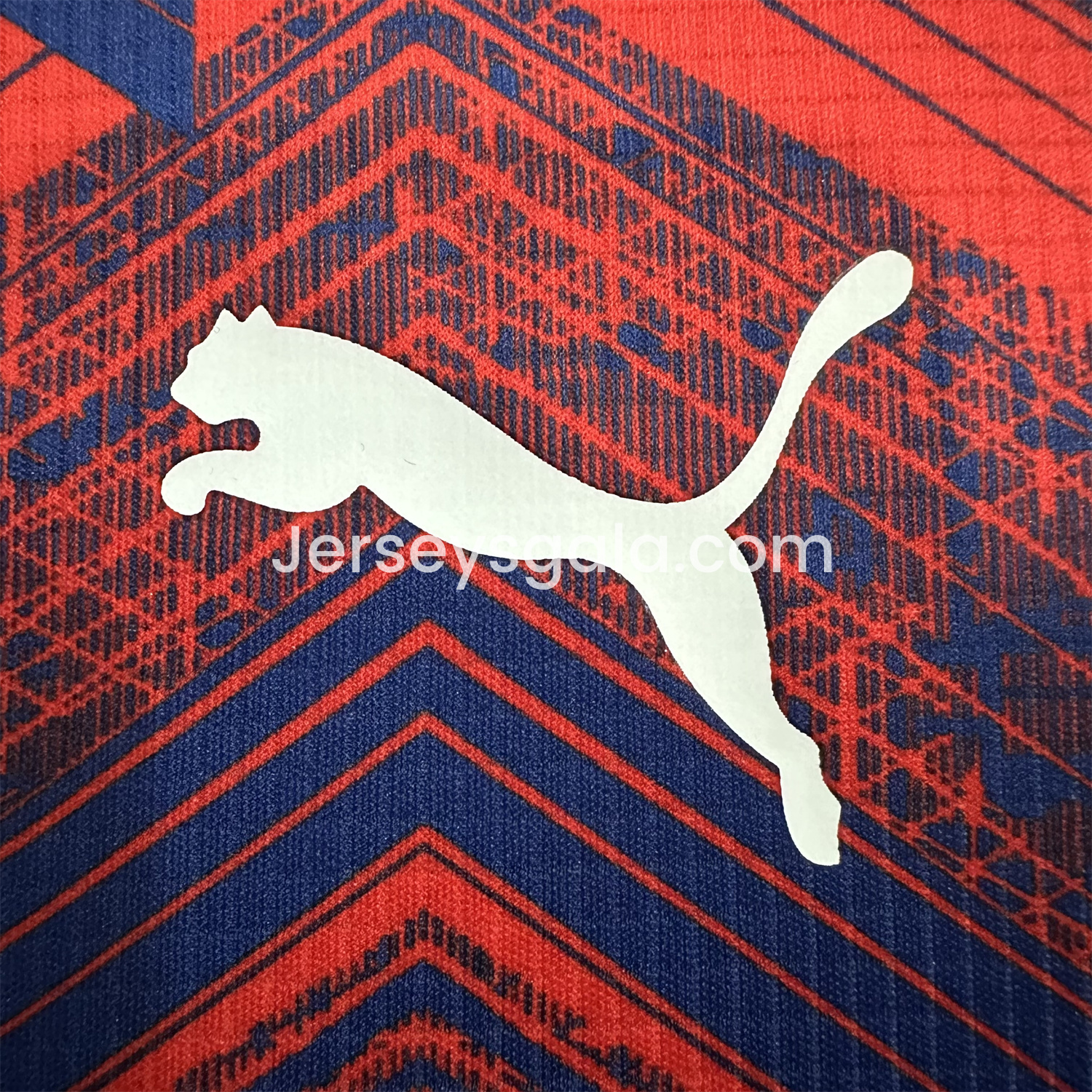 RB Leipzig 25-26 Pre-Match Red Blue Training Jersey - Fans Version - SOCCERDEALSHOP