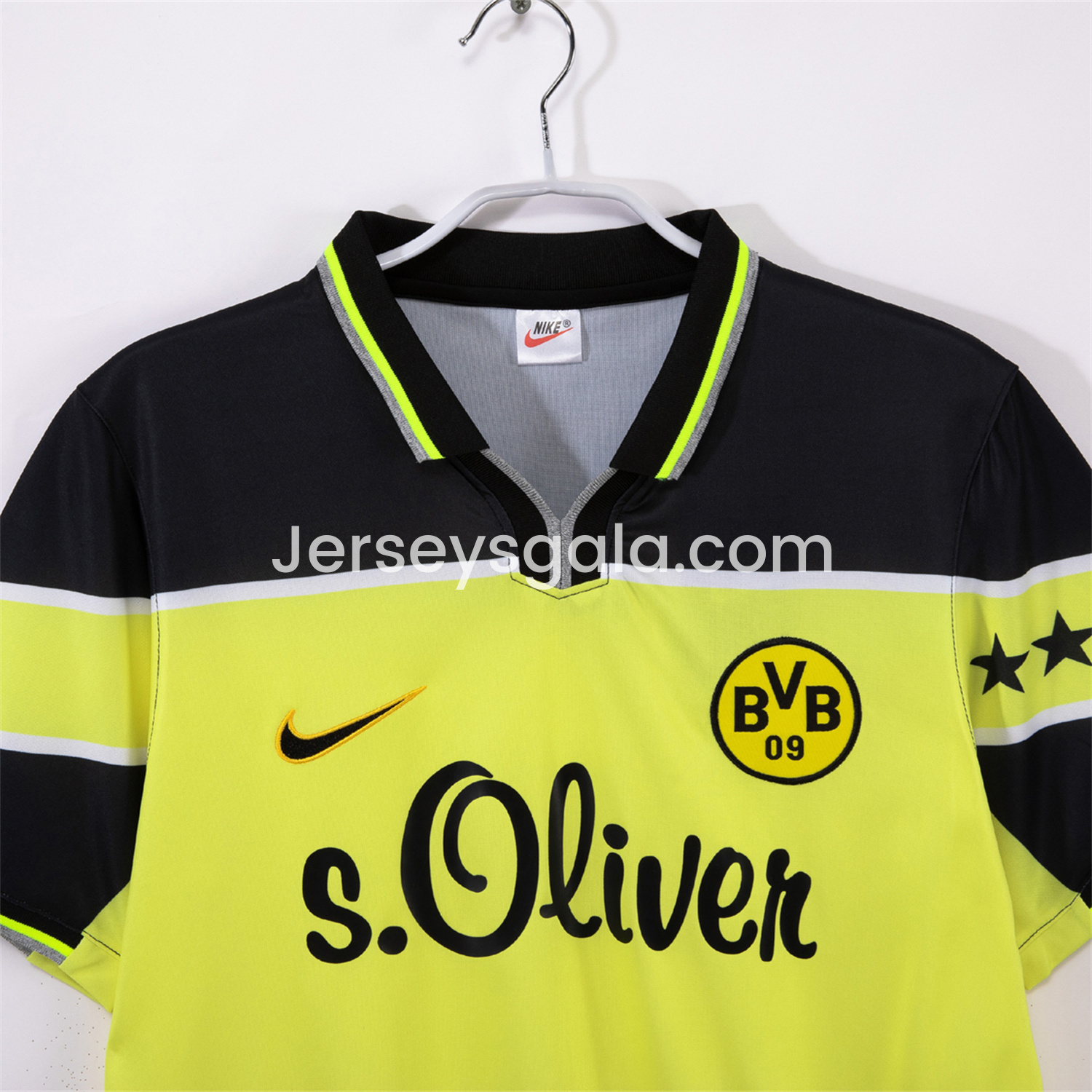 Retro Dortmund 1997-98 Home Jersey - SOCCERDEALSHOP
