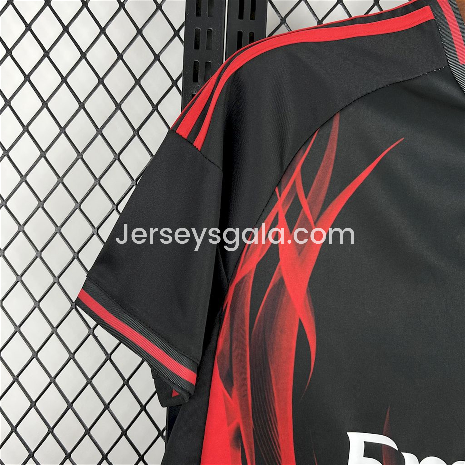 Benfica 24-25 Black and Red Fire Special Edition Jersey - Fans Version - SOCCERDEALSHOP