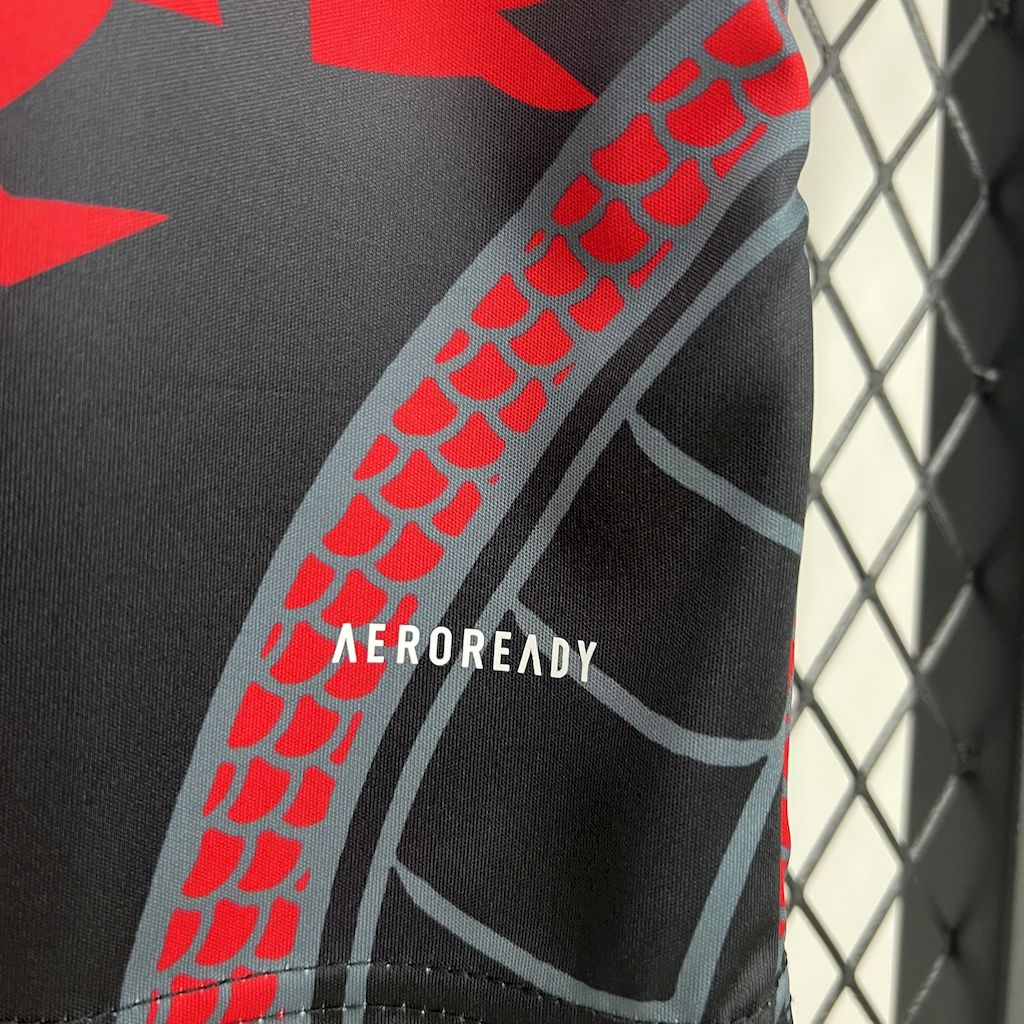 Real Madrid 24-25 Red & Black Dragon Special Edition Jersey - SOCCERDEALSHOP