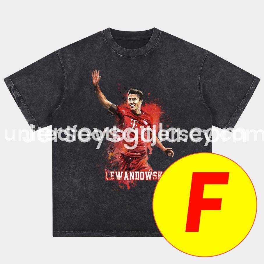 Bayern Munich 125th Legendary Players Oversized Washed T-Shirt - SOCCERDEALSHOP