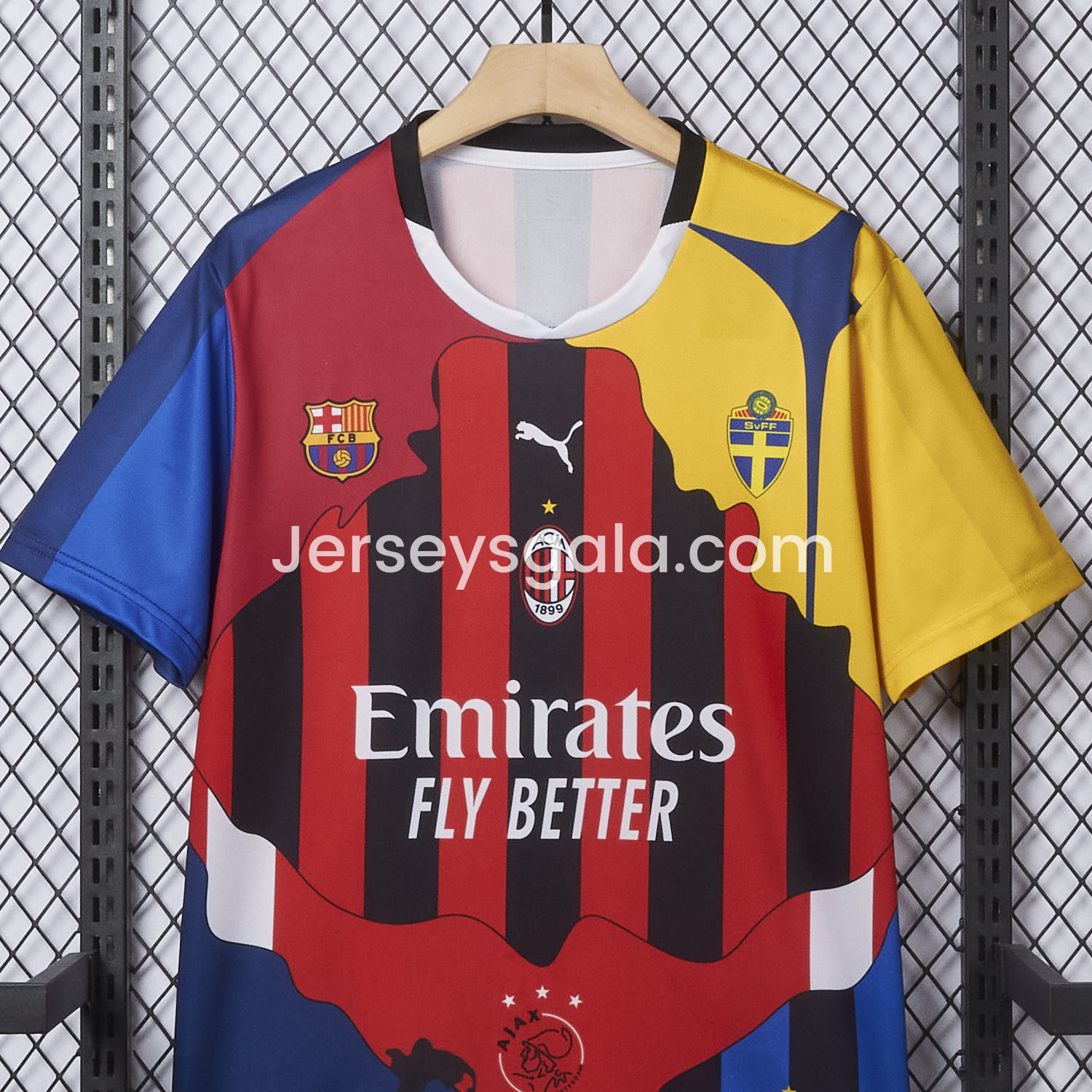 Zlatan Ibrahimović Career Commemorative Jersey - Fans Version - AC Milan Inter Milan Barcelona Ajax Paris Saint-Germain PSG Sweden - SOCCERDEALSHOP