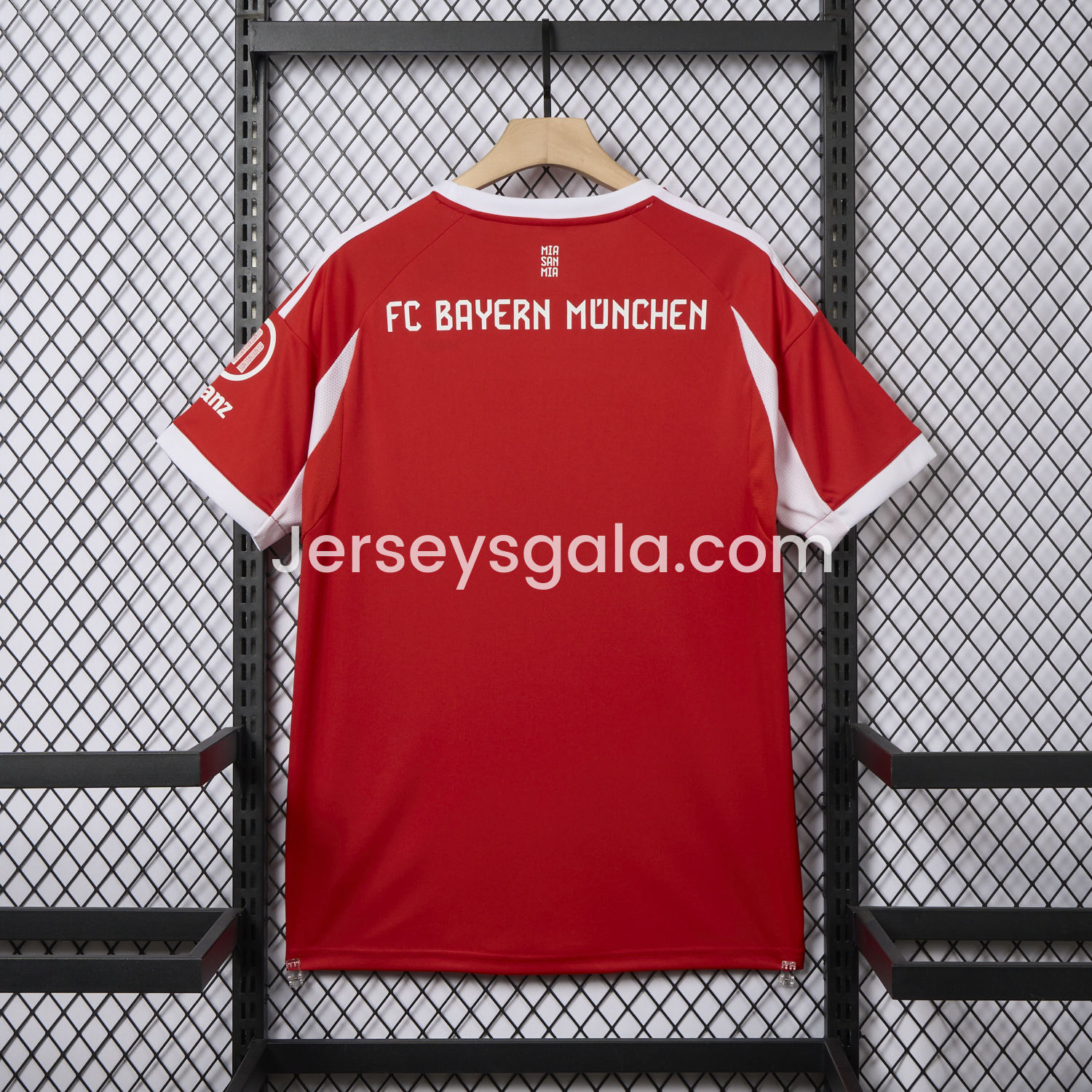 Bayern Munich 25-26 Pattern M Home Jersey(New Leaked Version) - Fans Version - SOCCERDEALSHOP