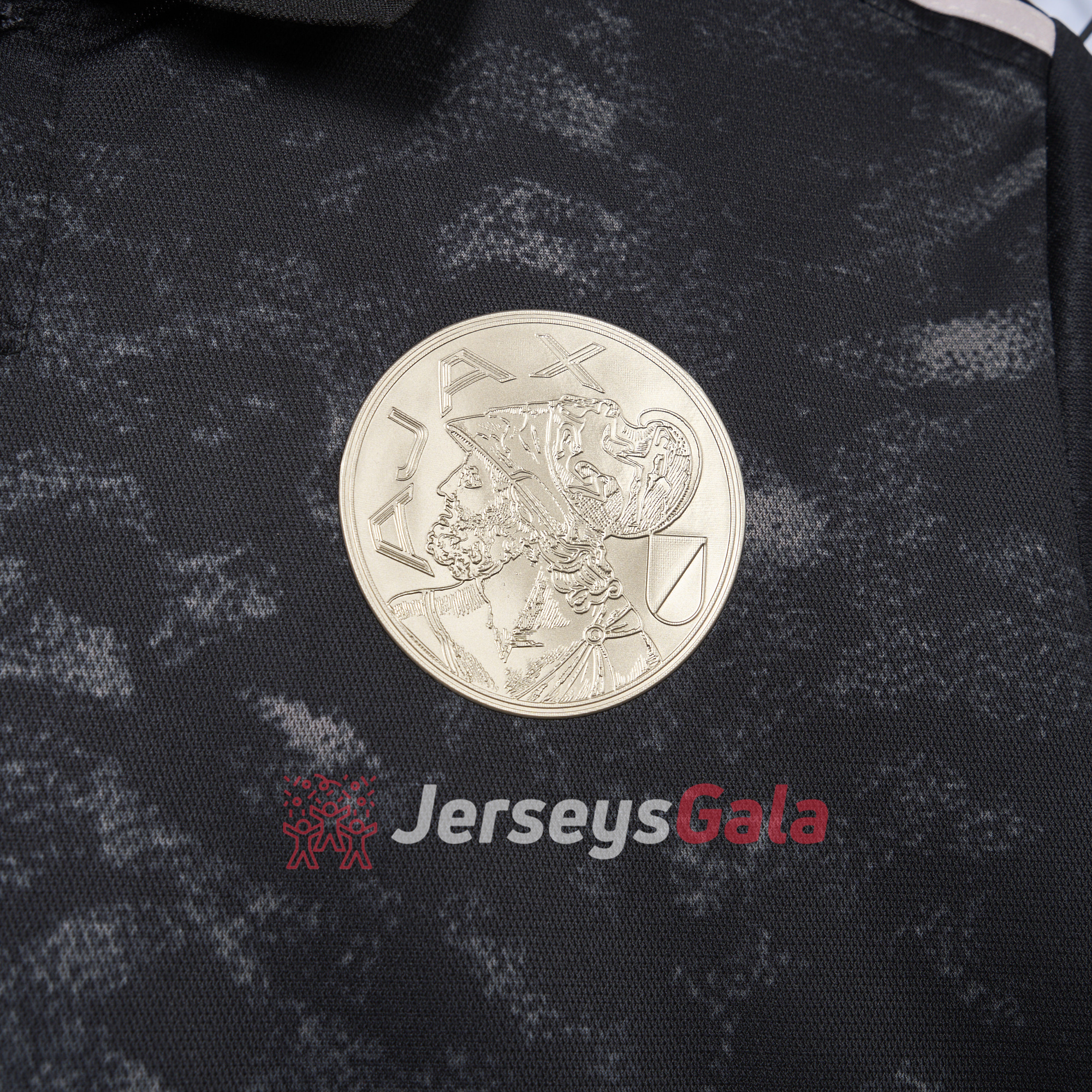 Ajax 24-25 Stone Island Co-brand Jersey - Fans Version - SOCCERDEALSHOP