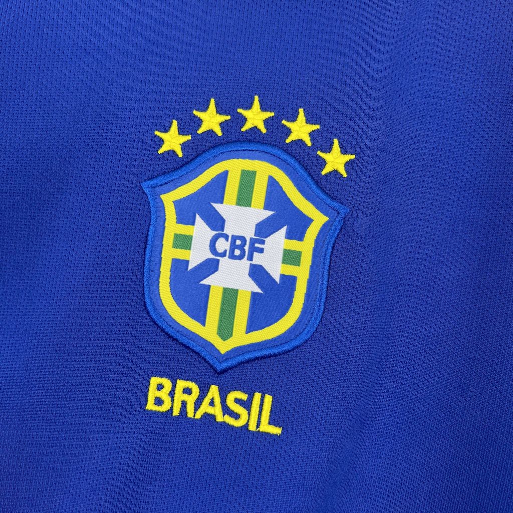 Retro Brazil 2004 Away Jersey - SOCCERDEALSHOP