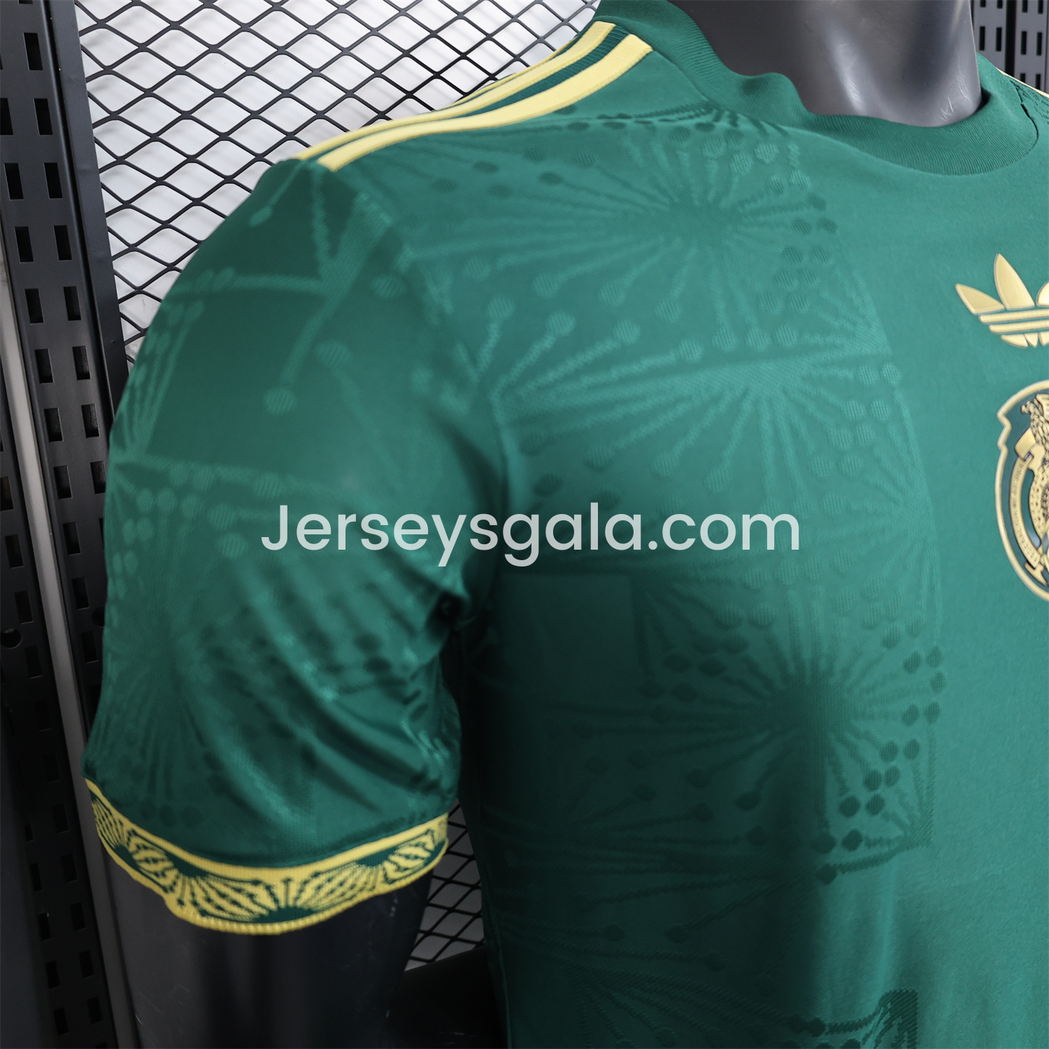 Mexico 2025 Gold Cup Special Edition Green Jersey - Player Version - SOCCERDEALSHOP