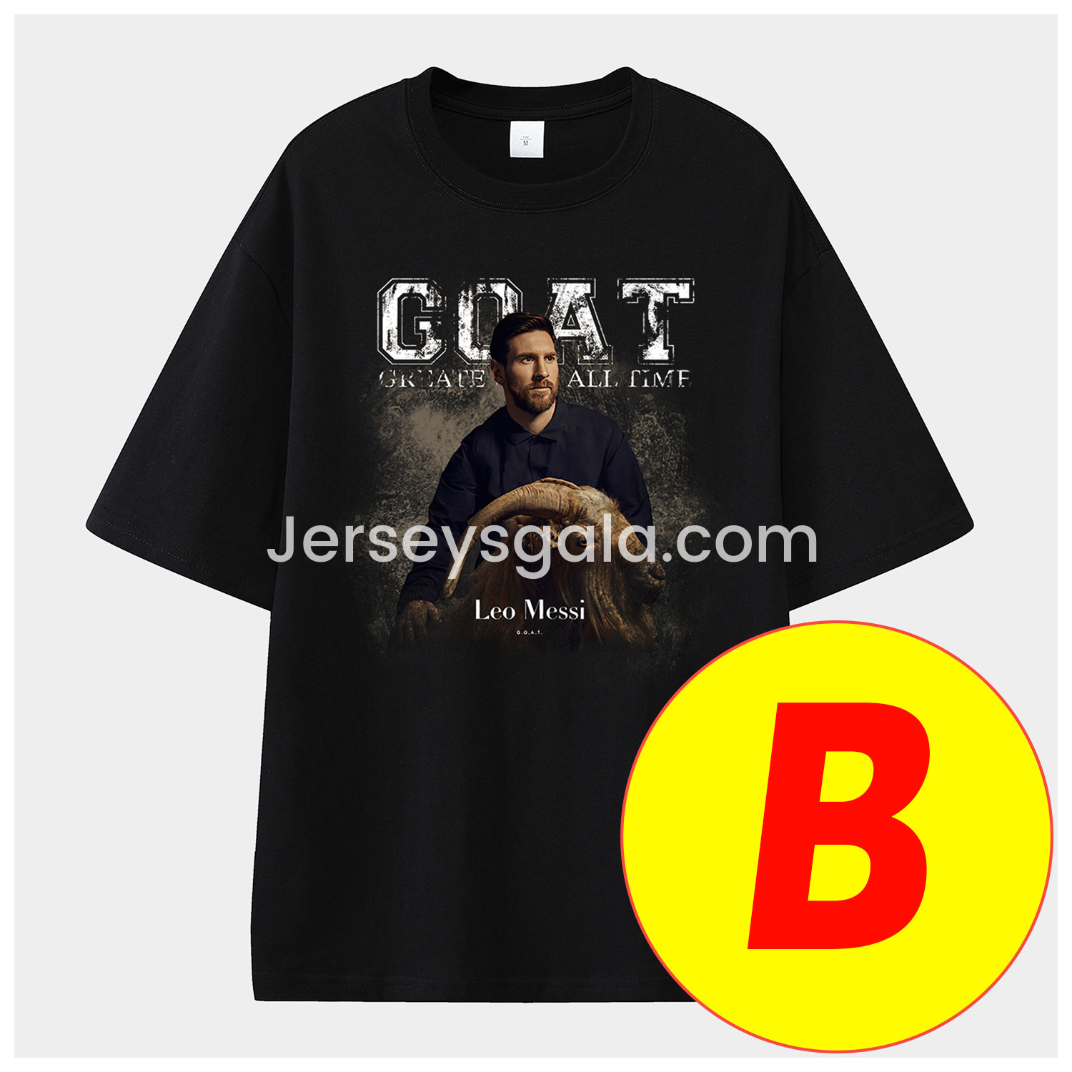 Messi GOAT Argentina B.A.R.S.A INT M.A.M Unisex Pure Cotton T-shirt - SOCCERDEALSHOP