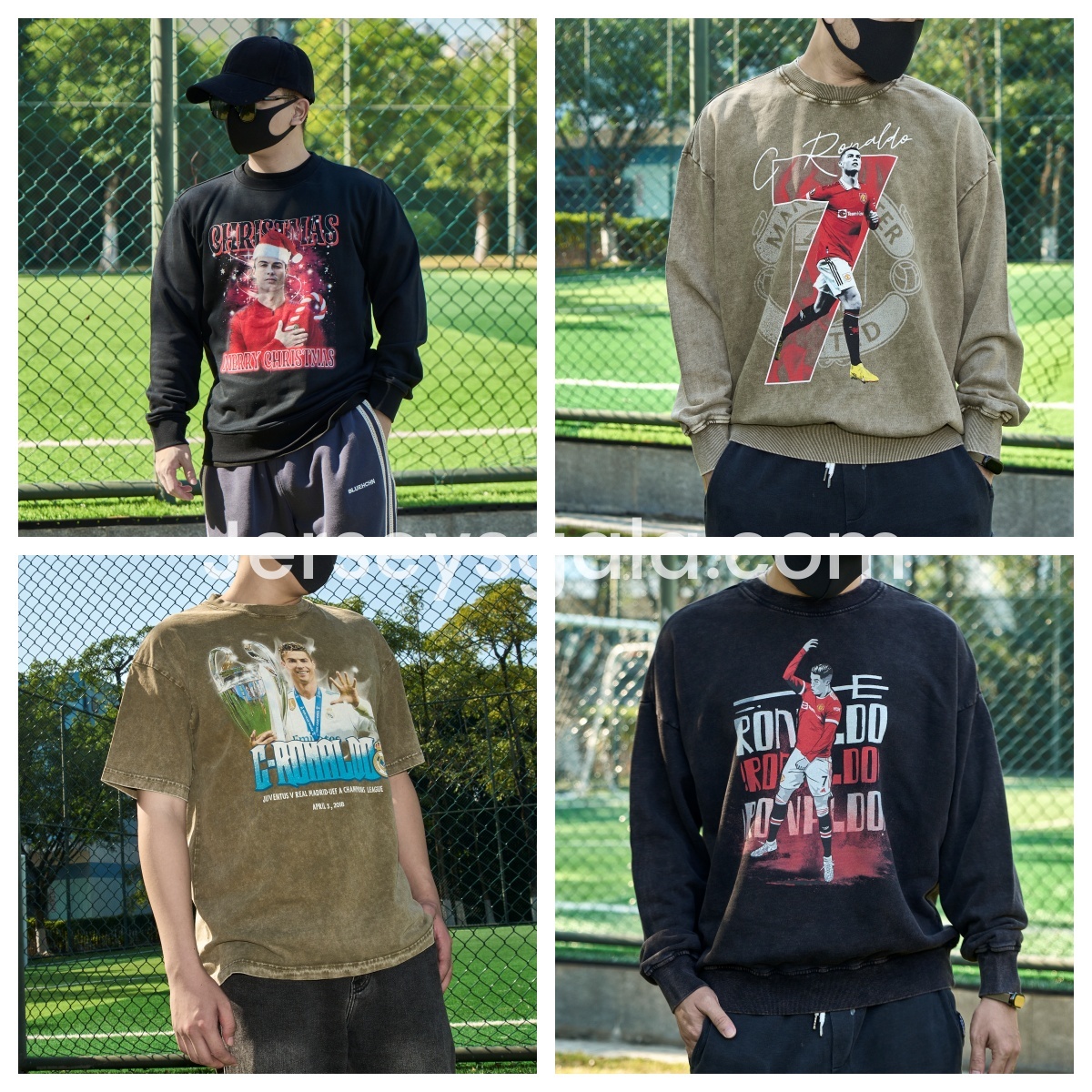 Cristiano Ronaldo Portugal Real Madrid Manchester United Unisex Pure Cotton T-shirt - SOCCERDEALSHOP