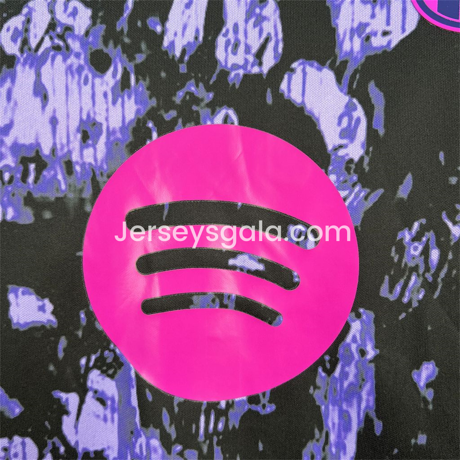 B.A.R.S.A 25-26 Purple Rock Pattern Jersey - Fans Version - SOCCERDEALSHOP