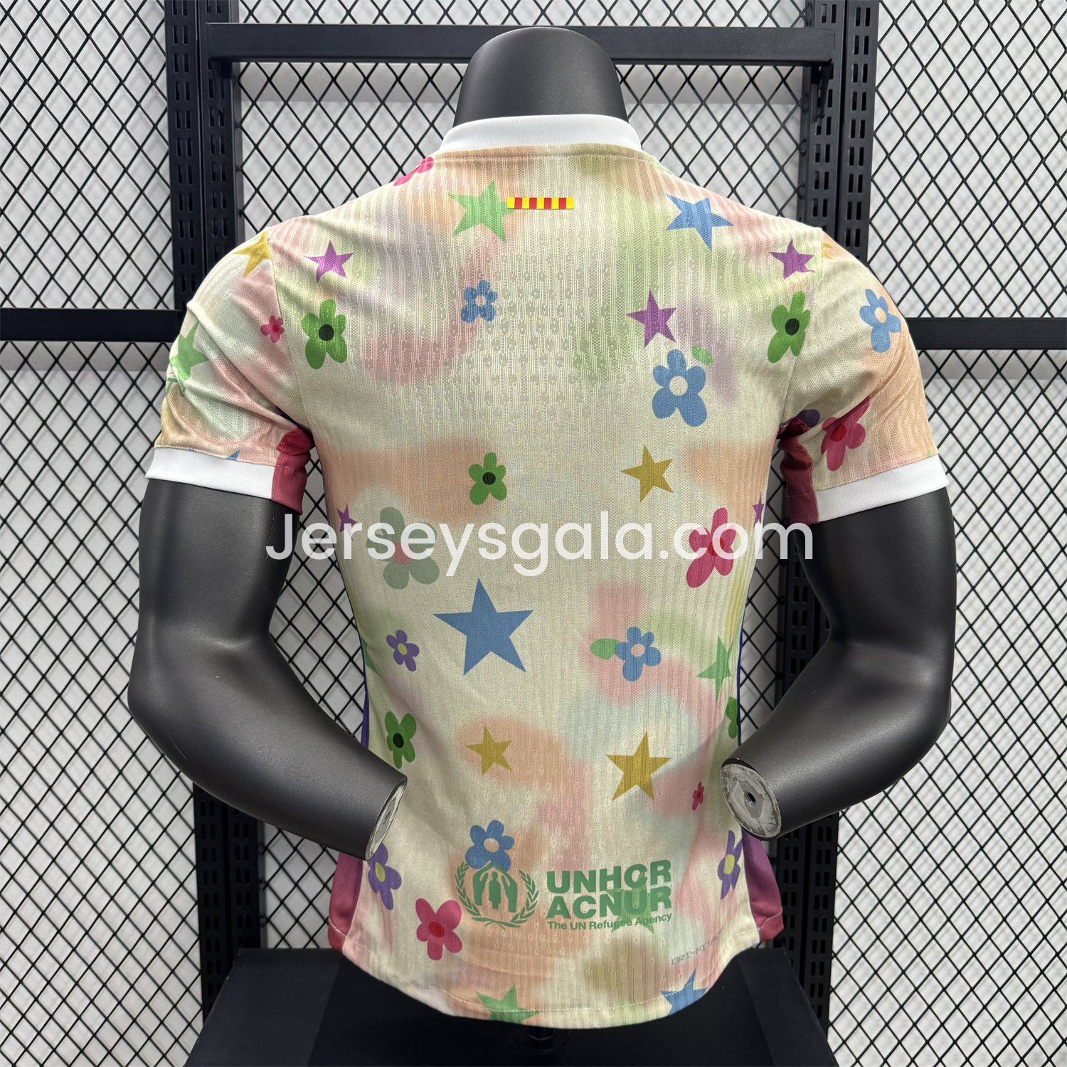 B.A.R.S.A 25-26 Golf Color Petals Special Yellow Jersey - Player Version - SOCCERDEALSHOP