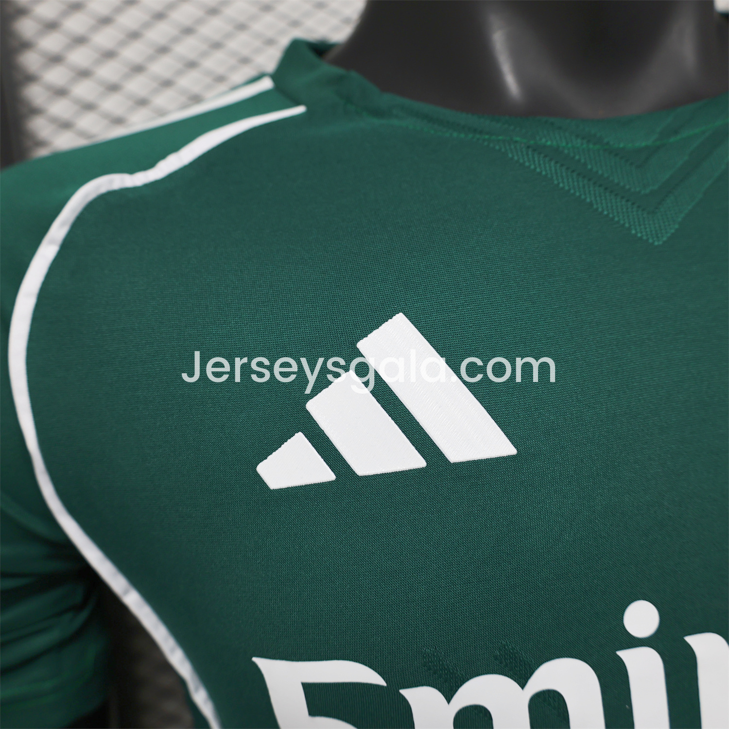 Real Madrid 25-26 Green Teamgeist Collar Special Edition Jersey - Player Version - SOCCERDEALSHOP