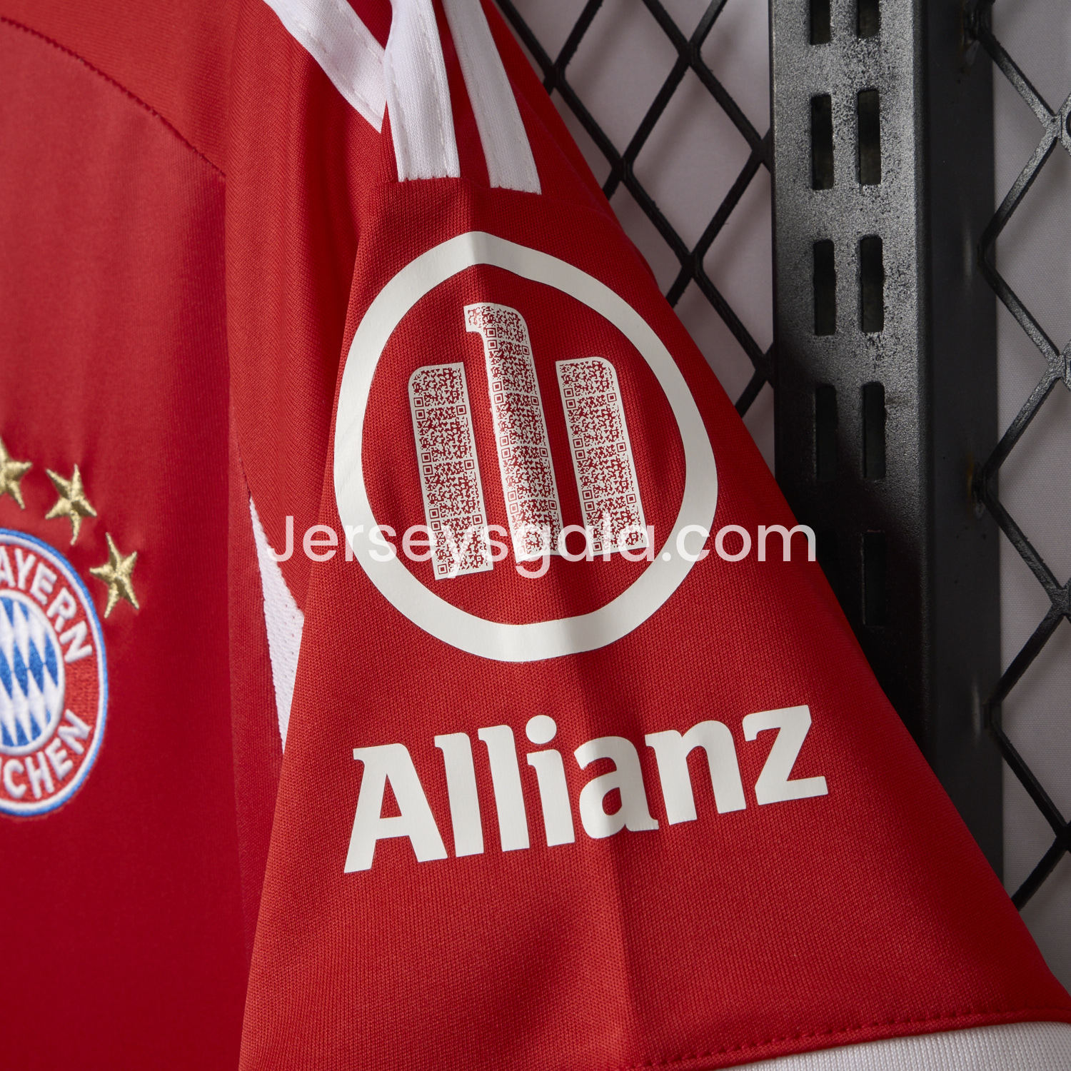 Bayern Munich 25-26 Pattern M Home Jersey(New Leaked Version) - Fans Version - SOCCERDEALSHOP