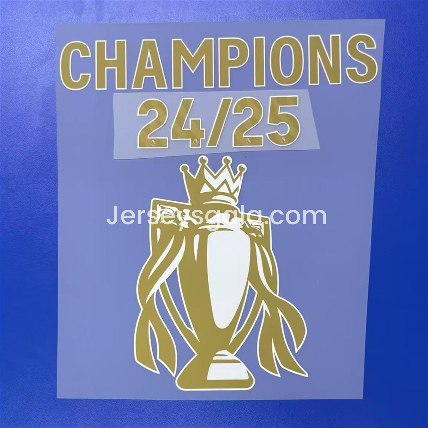Liver.pool 24-25 Home Jersey with Golden Champions Patch - Player Version - SOCCERDEALSHOP