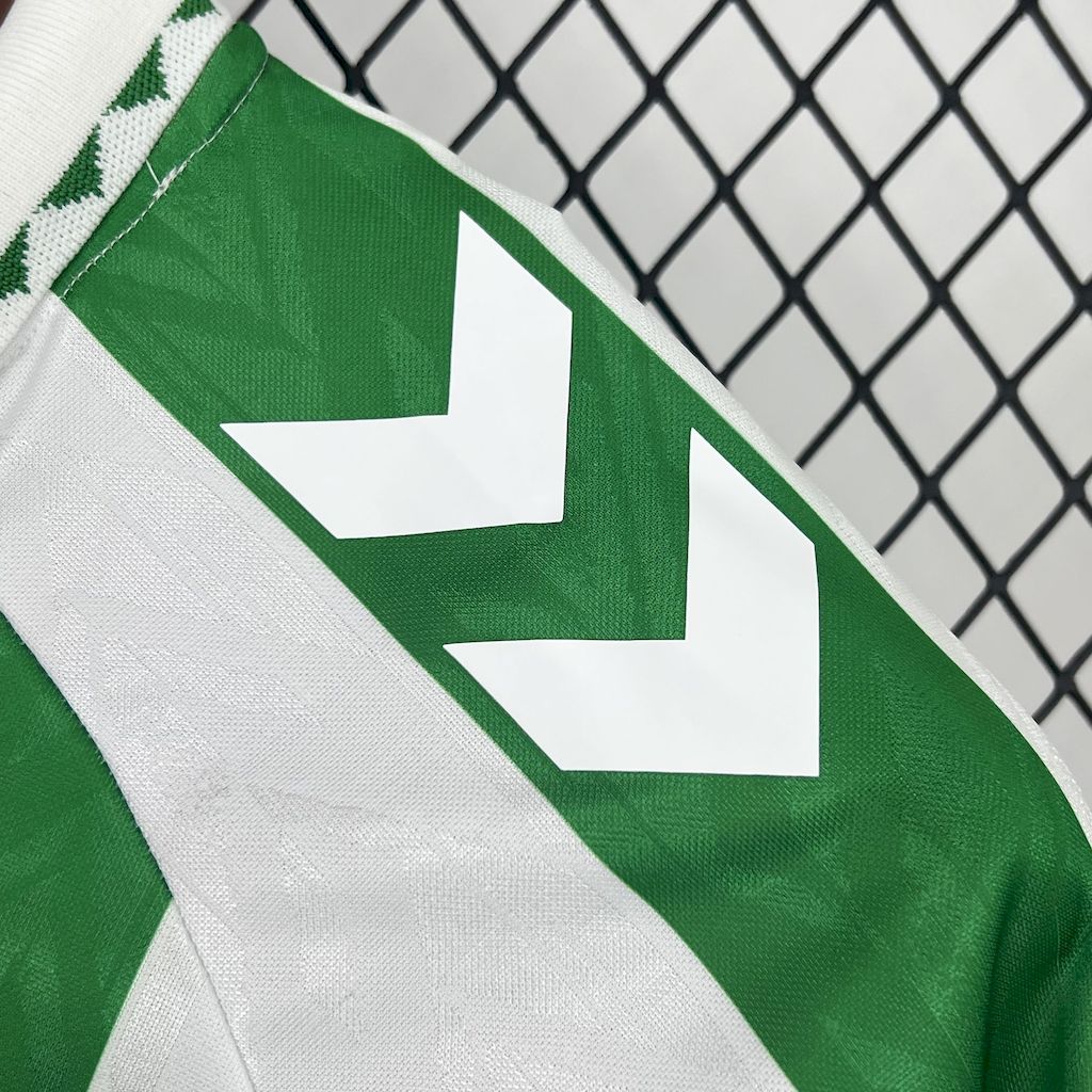 Real Betis 24-25 Home Unsponsored Long Sleeves Jersey - Fans Version - SOCCERDEALSHOP