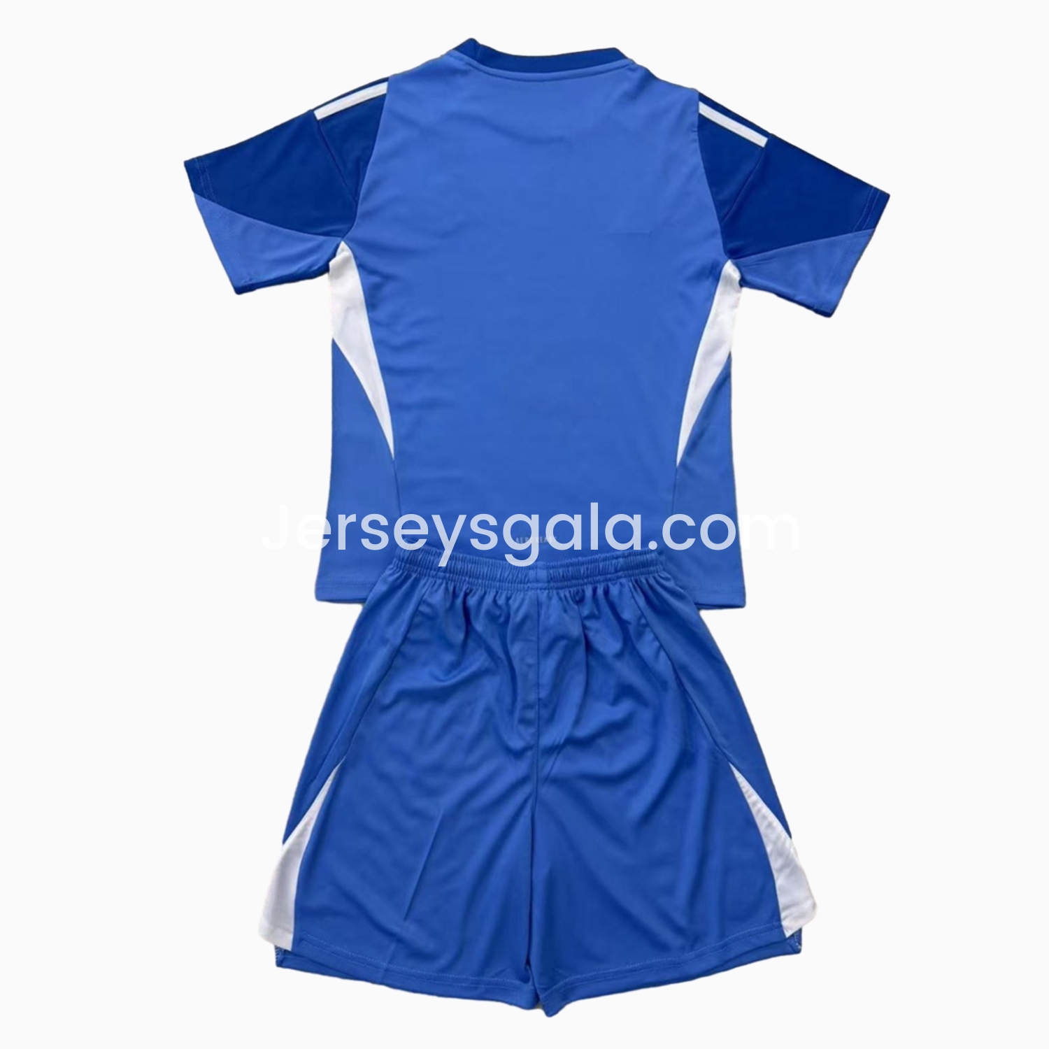 Real Madrid 25-26 Blue Goalkeeper Kids Kit - SOCCERDEALSHOP