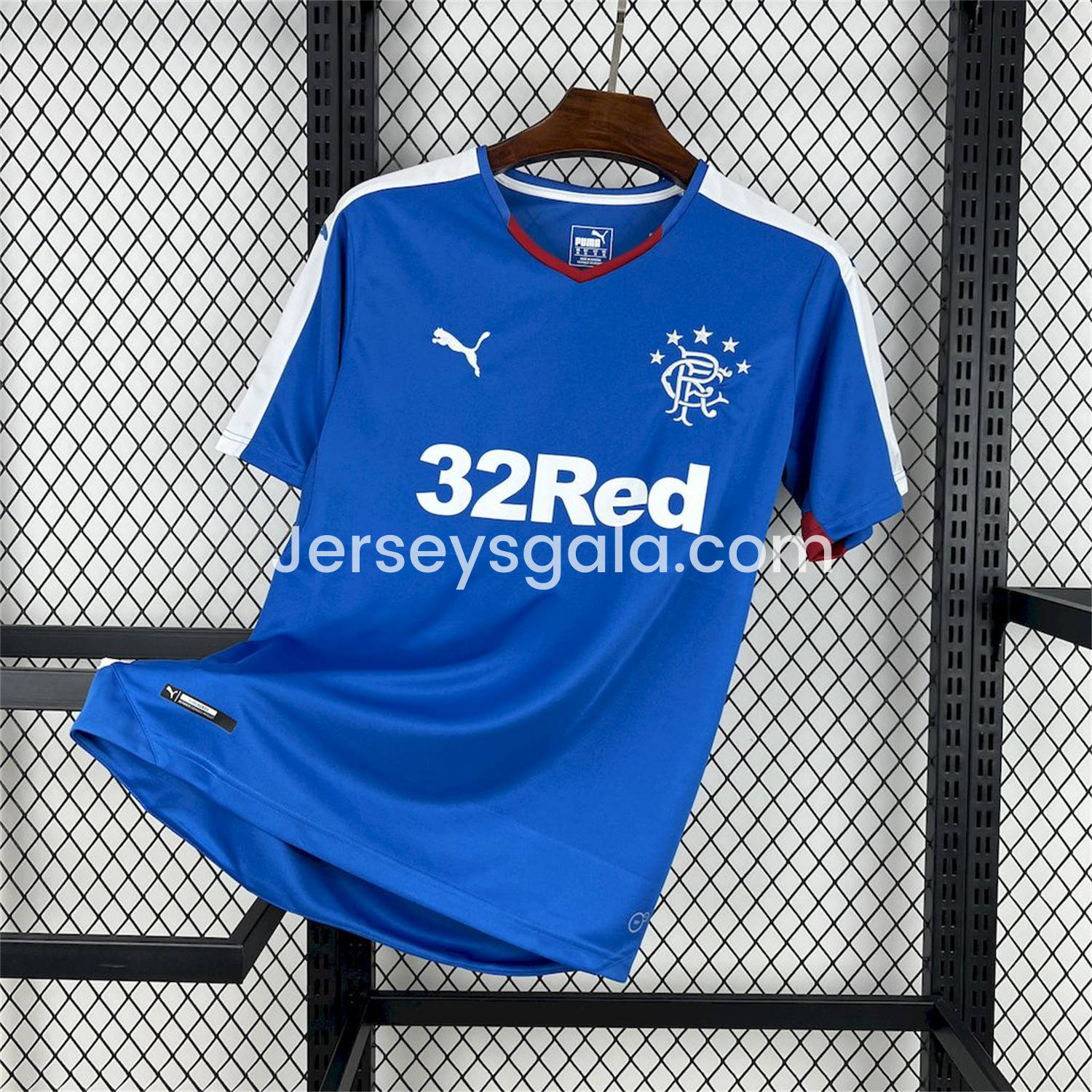 Retro Glasgow Rangers 2015-16 Home Jersey - SOCCERDEALSHOP