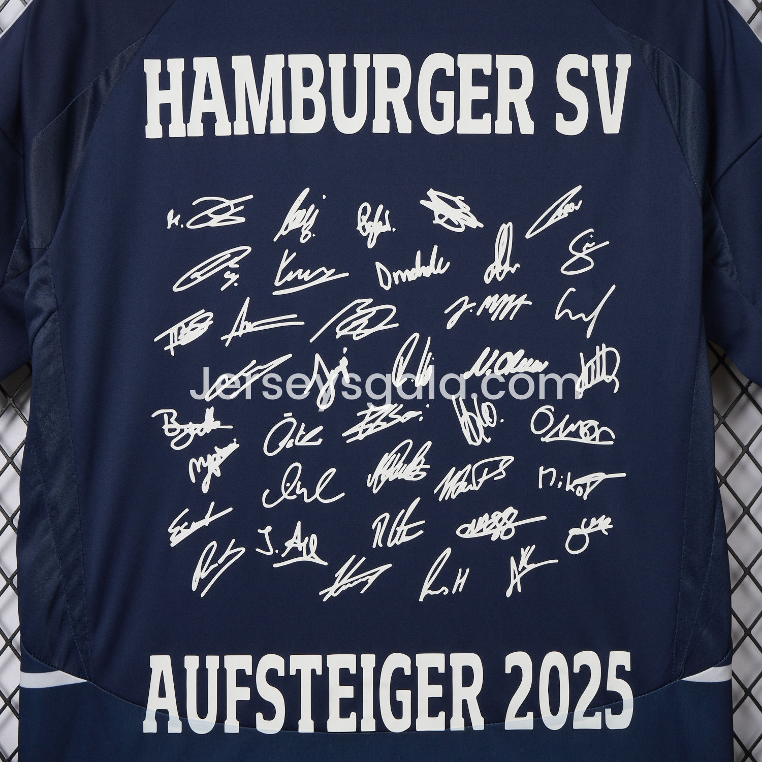 【Team Signatures Version】Hamburger SV 24-25 Away Jersey - Fans Version - SOCCERDEALSHOP