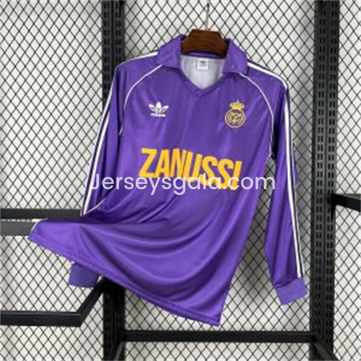 Retro Real Madrid 1984-85 Third Long Sleeves Jersey - SOCCERDEALSHOP