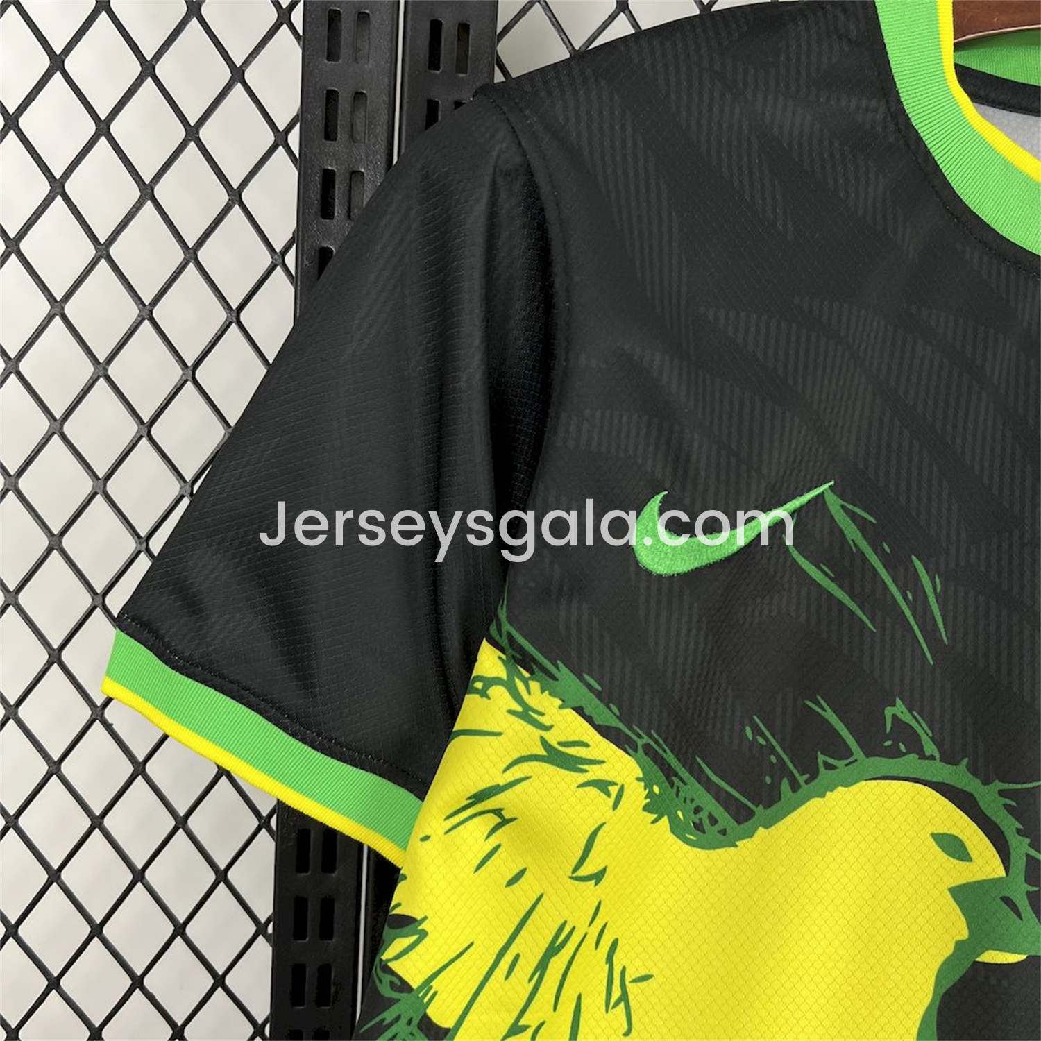 Brazil 25-26 Yellow Dove Black Jersey - Fans Version - SOCCERDEALSHOP