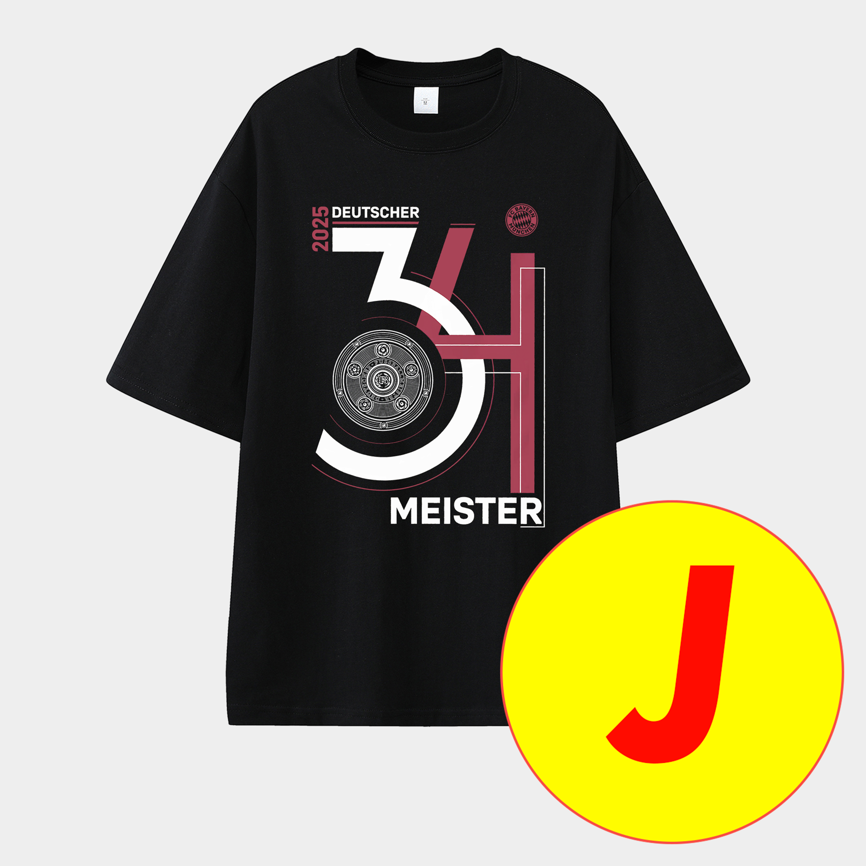 Bayern Munich Bundesliga Champions Deutscher Meister 2025 Unisex Pure Cotton T-shirt - SOCCERDEALSHOP