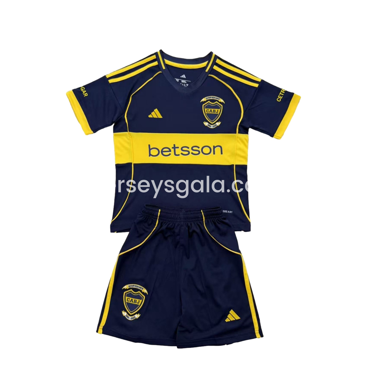 Boca Juniors 25-26 Home 120th Anniversary Men's Adult Jersey Set - Fans Version - SOCCERDEALSHOP