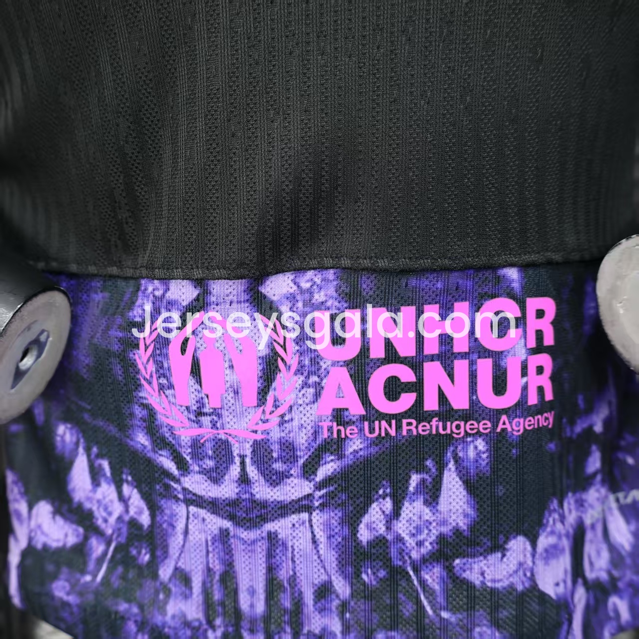 B.A.R.S.A 25-26 Purple Rock Pattern Jersey - Player Version - SOCCERDEALSHOP