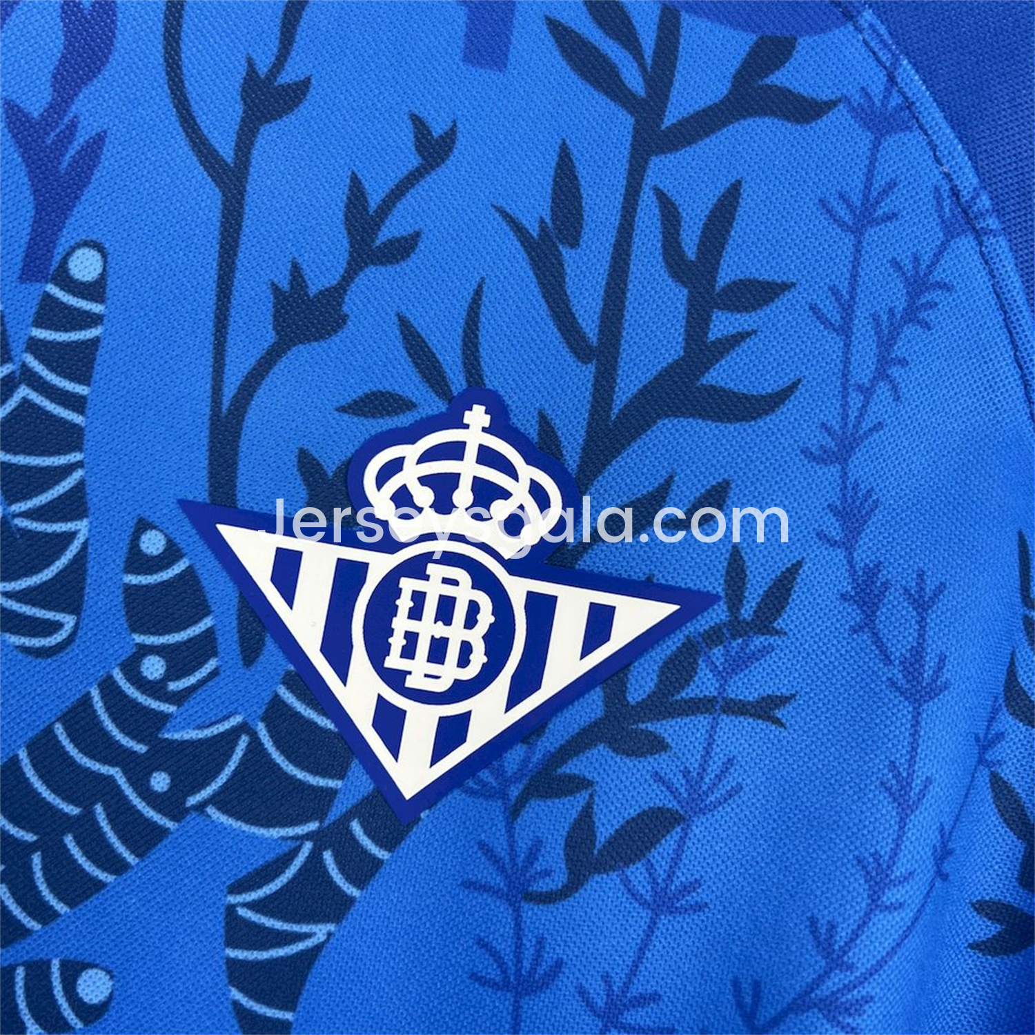 Real Betis 24-25 Blue GK Sustainability Jersey - Fans Version - SOCCERDEALSHOP