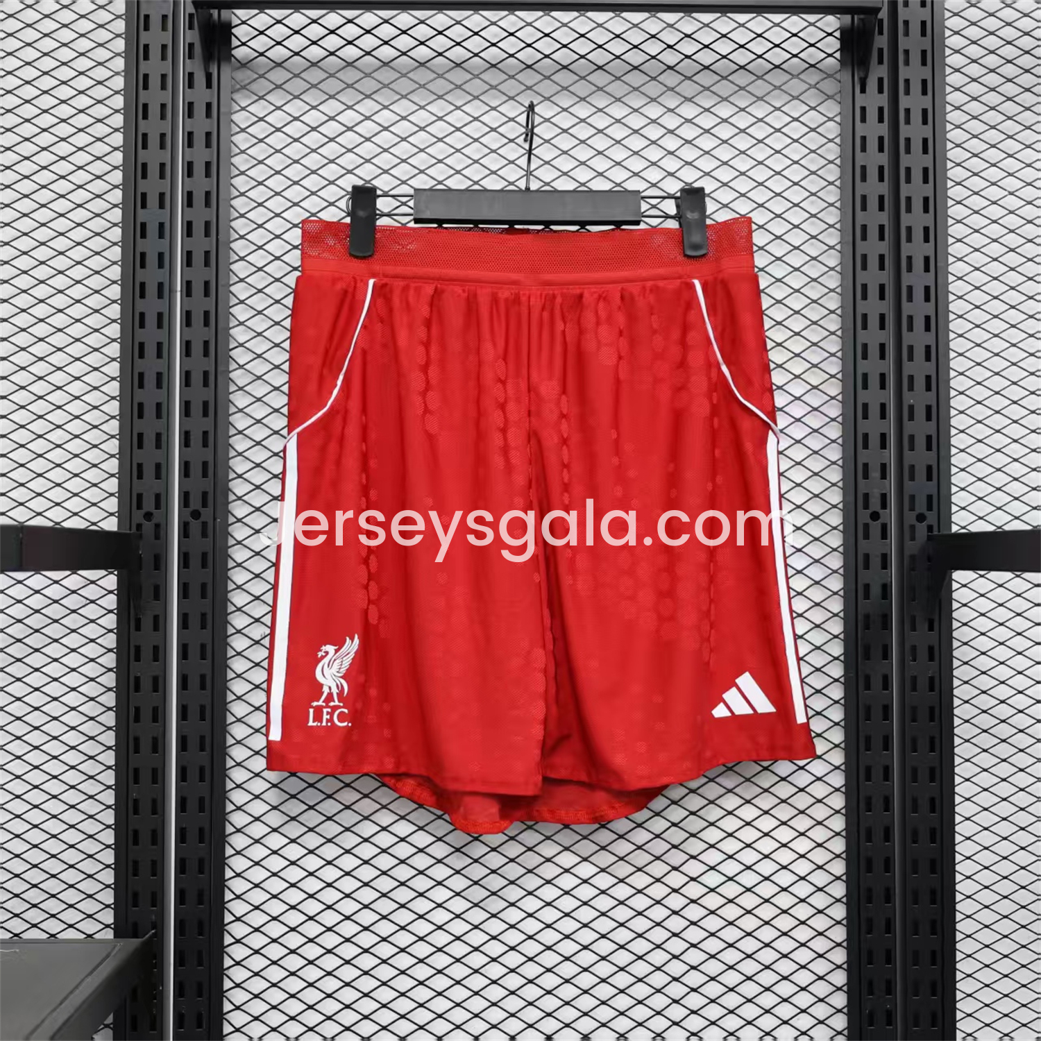 Liver.pool 25-26 Home Shorts - Player Version - SOCCERDEALSHOP