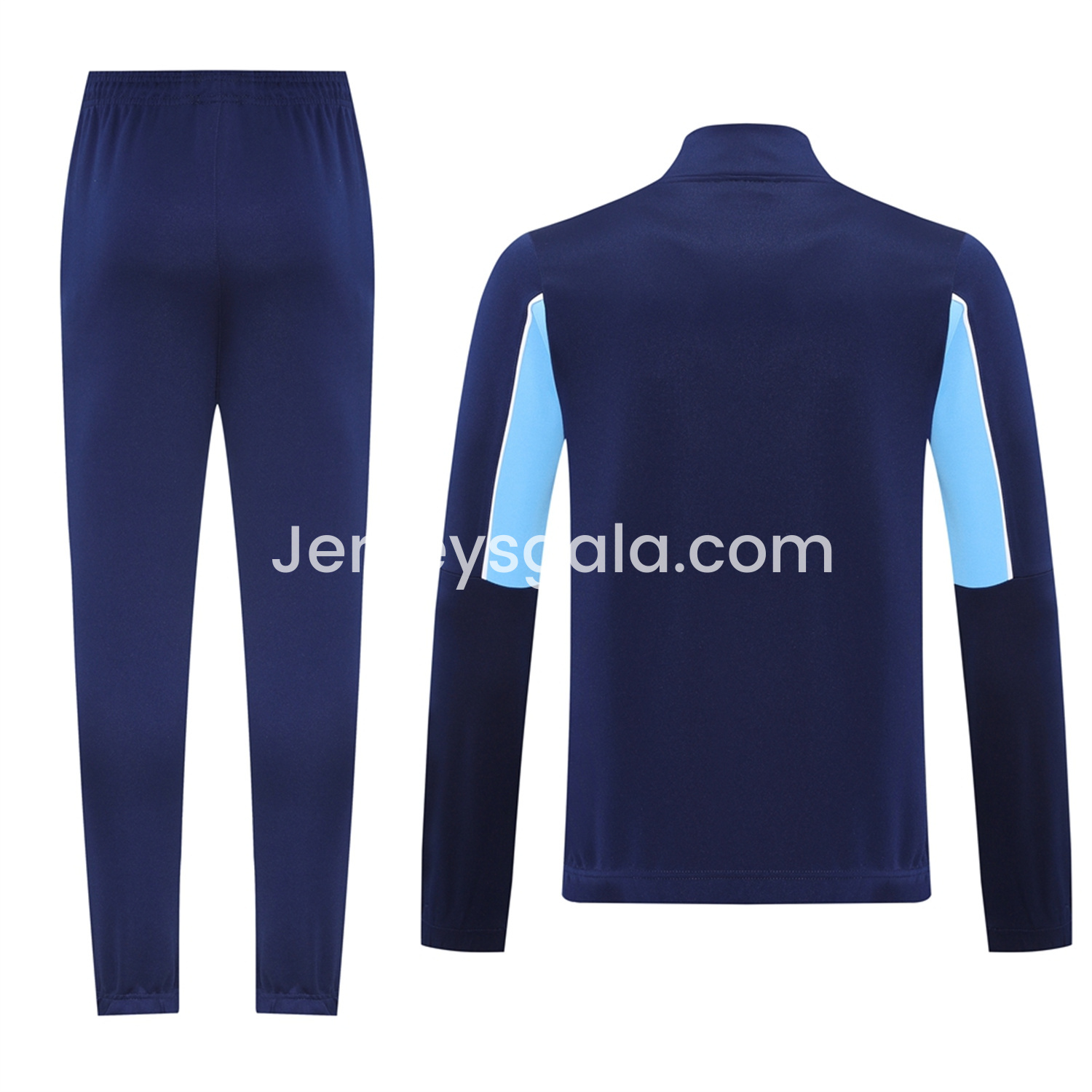 Marseille 25-26 Jacket Training Tracksuit - Deep Blue Jackets & Pants - SOCCERDEALSHOP