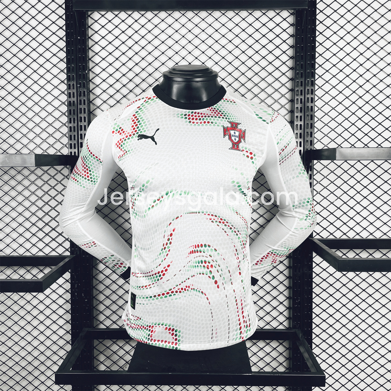 Portugal 2025-26 Away Long Sleeve Jersey - Player Version - SOCCERDEALSHOP