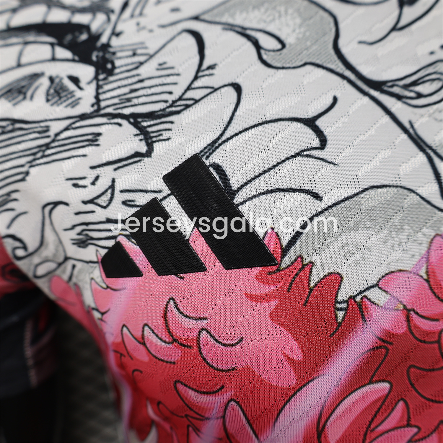 Japan 25-26 Donquixote Doflamingo Pink & White Special Jersey - Player Version - SOCCERDEALSHOP