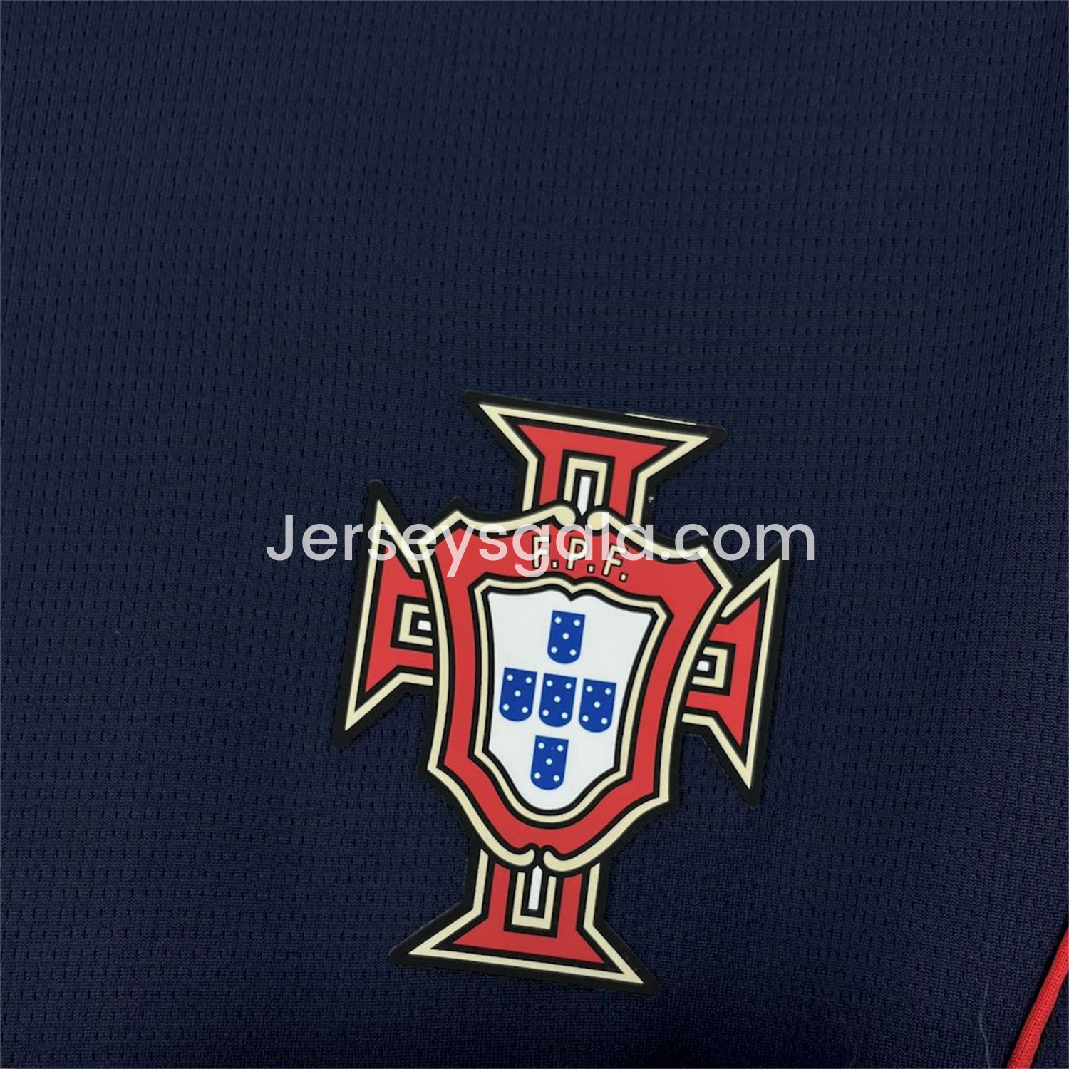 Portugal 2025-26 Navy Blue Casuals Jersey - Fans Version - SOCCERDEALSHOP