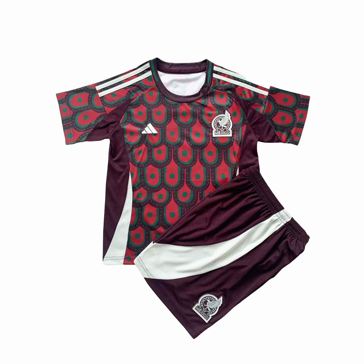 Mexico 2024 Home Kids Kit - SOCCERDEALSHOP
